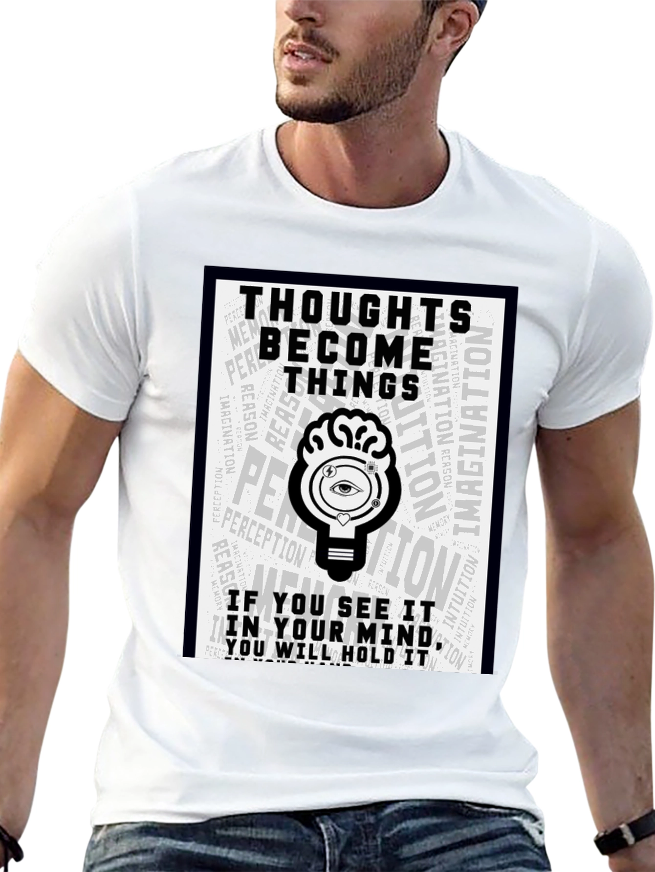 Thoughts Become Things Graphic T-Shirt