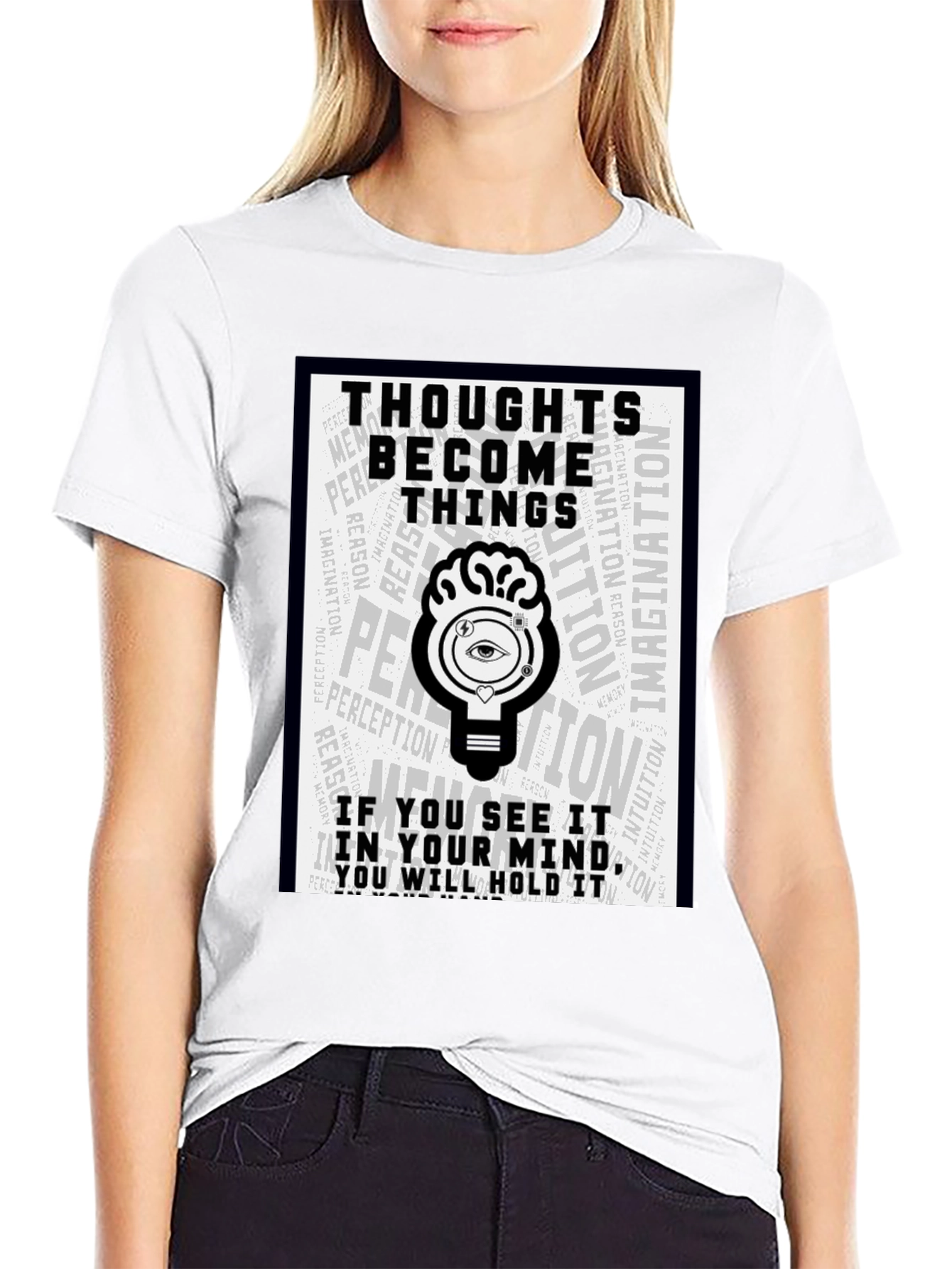 Thoughts Become Things Graphic T-Shirt