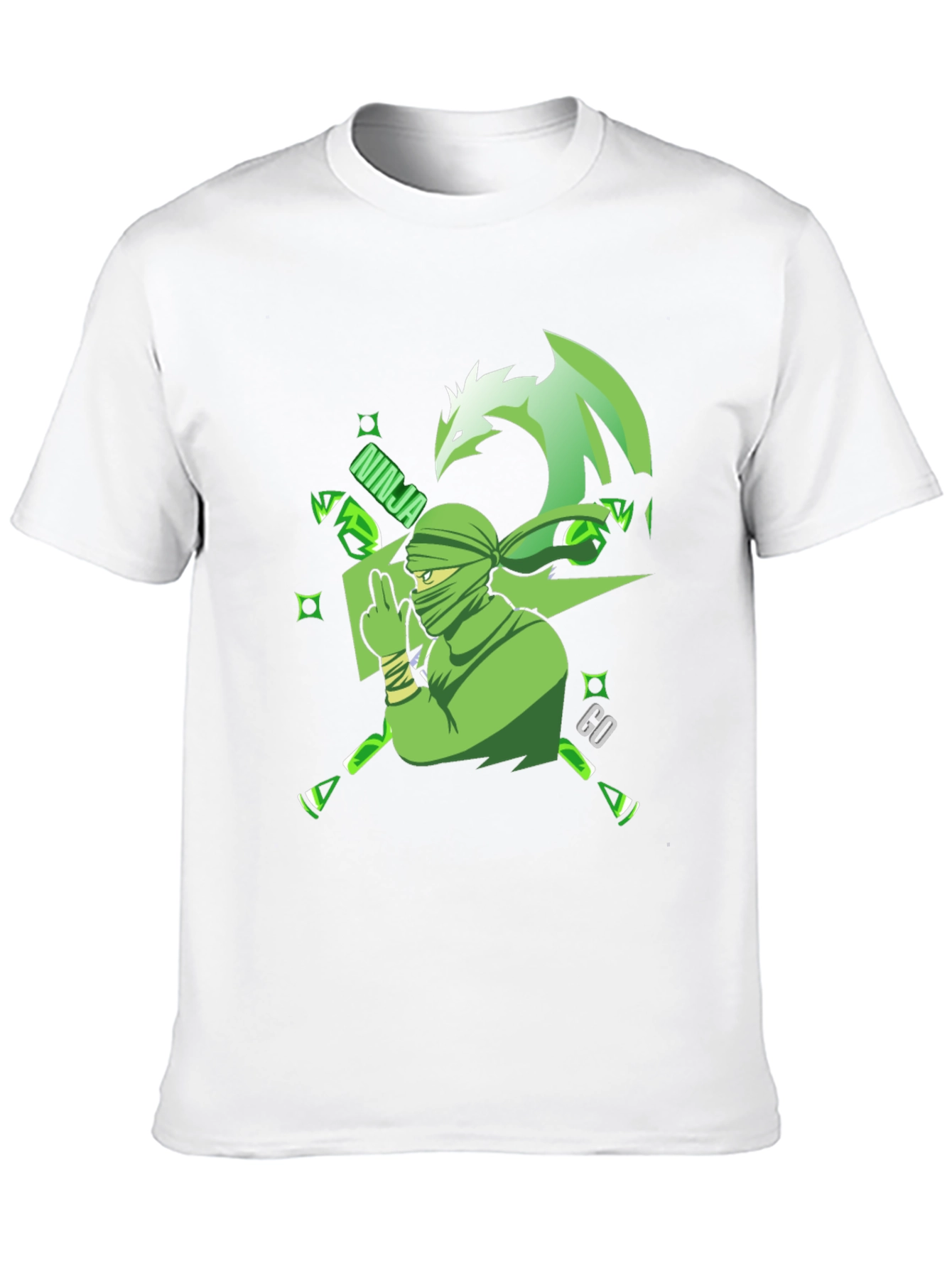 Ninja GO Green Graphic T-Shirt