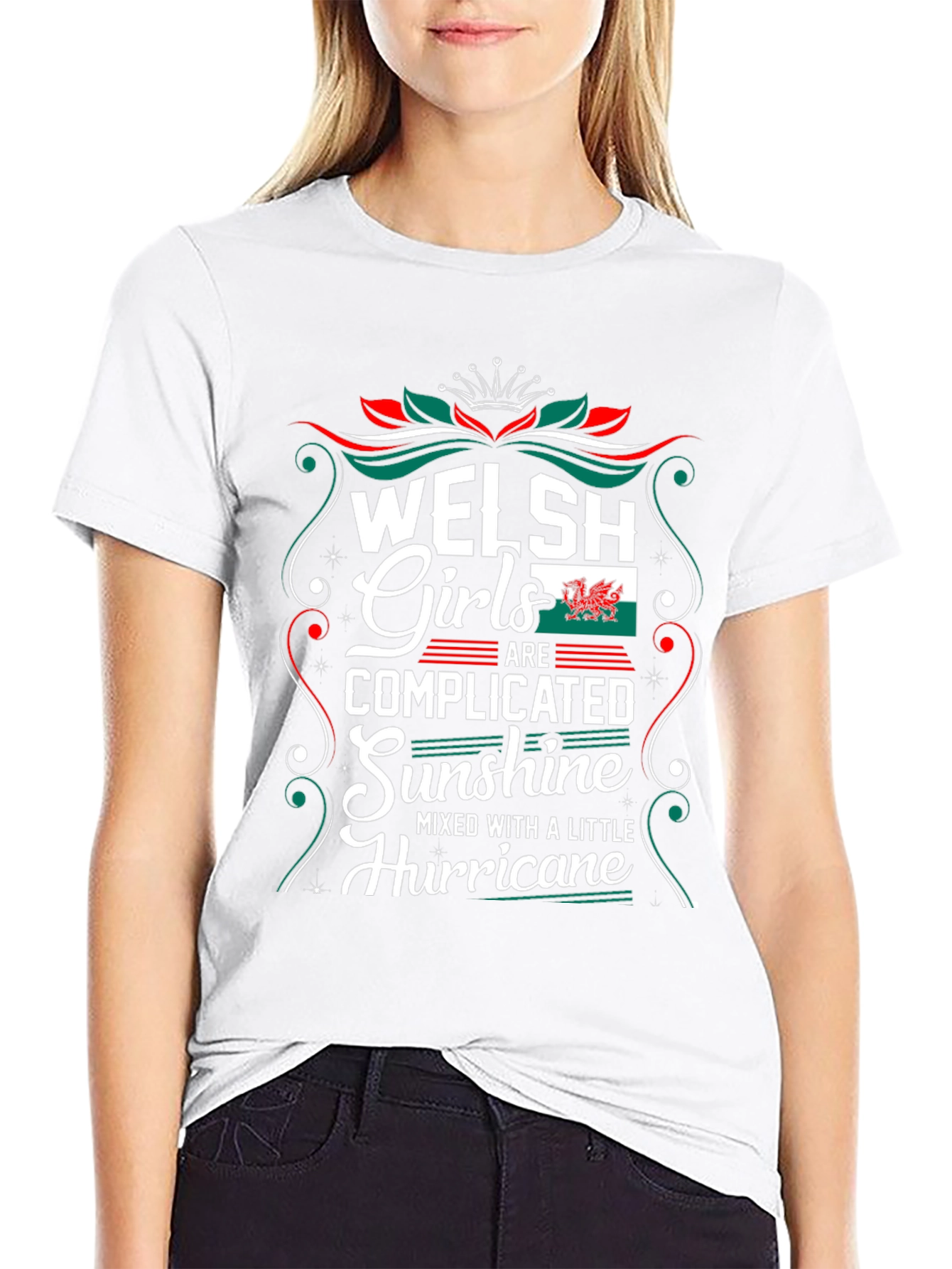 Welsh Girls Complicated T-Shirt