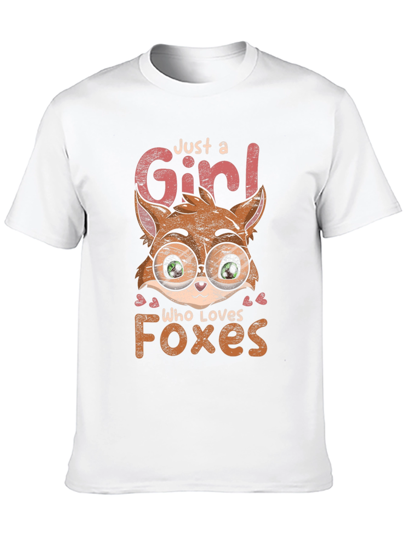 Just A Girl Who Loves Foxes T-Shirt