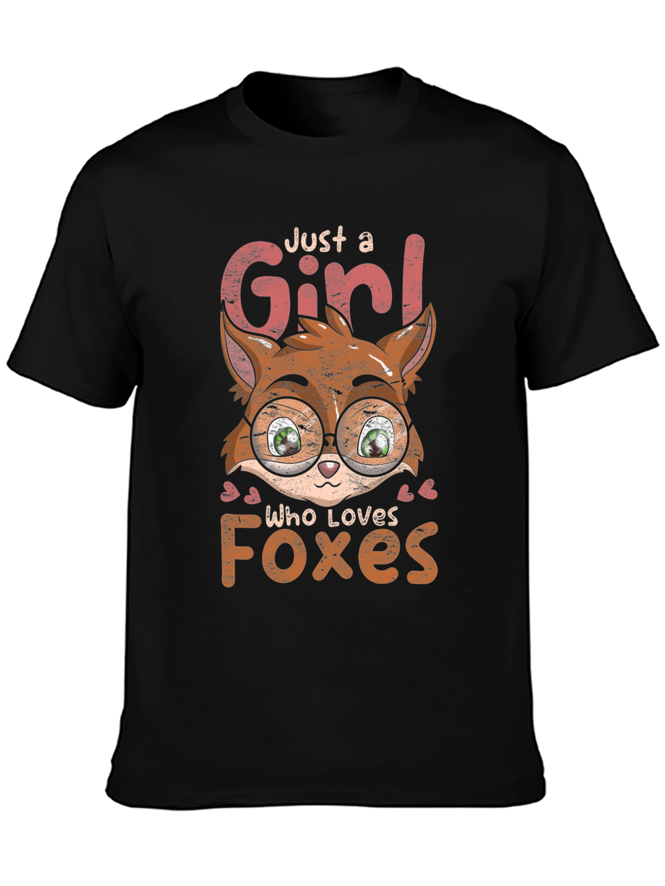 Just A Girl Who Loves Foxes T-Shirt