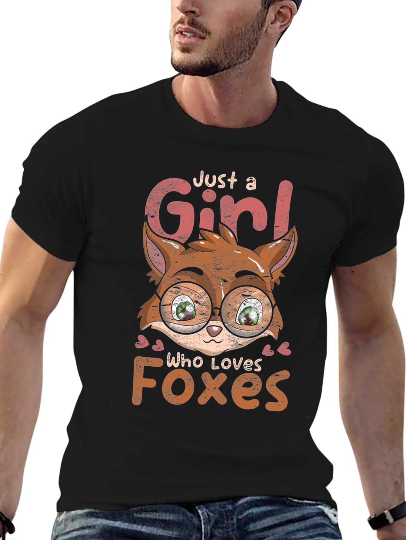 Just A Girl Who Loves Foxes T-Shirt