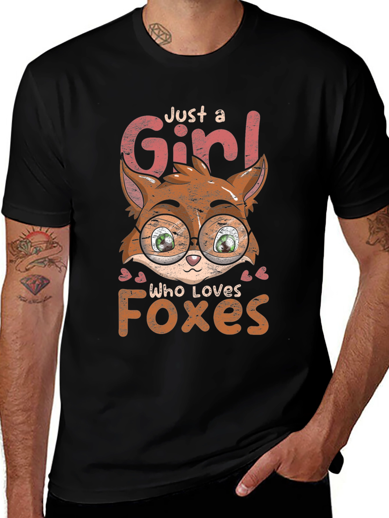 Just A Girl Who Loves Foxes T-Shirt