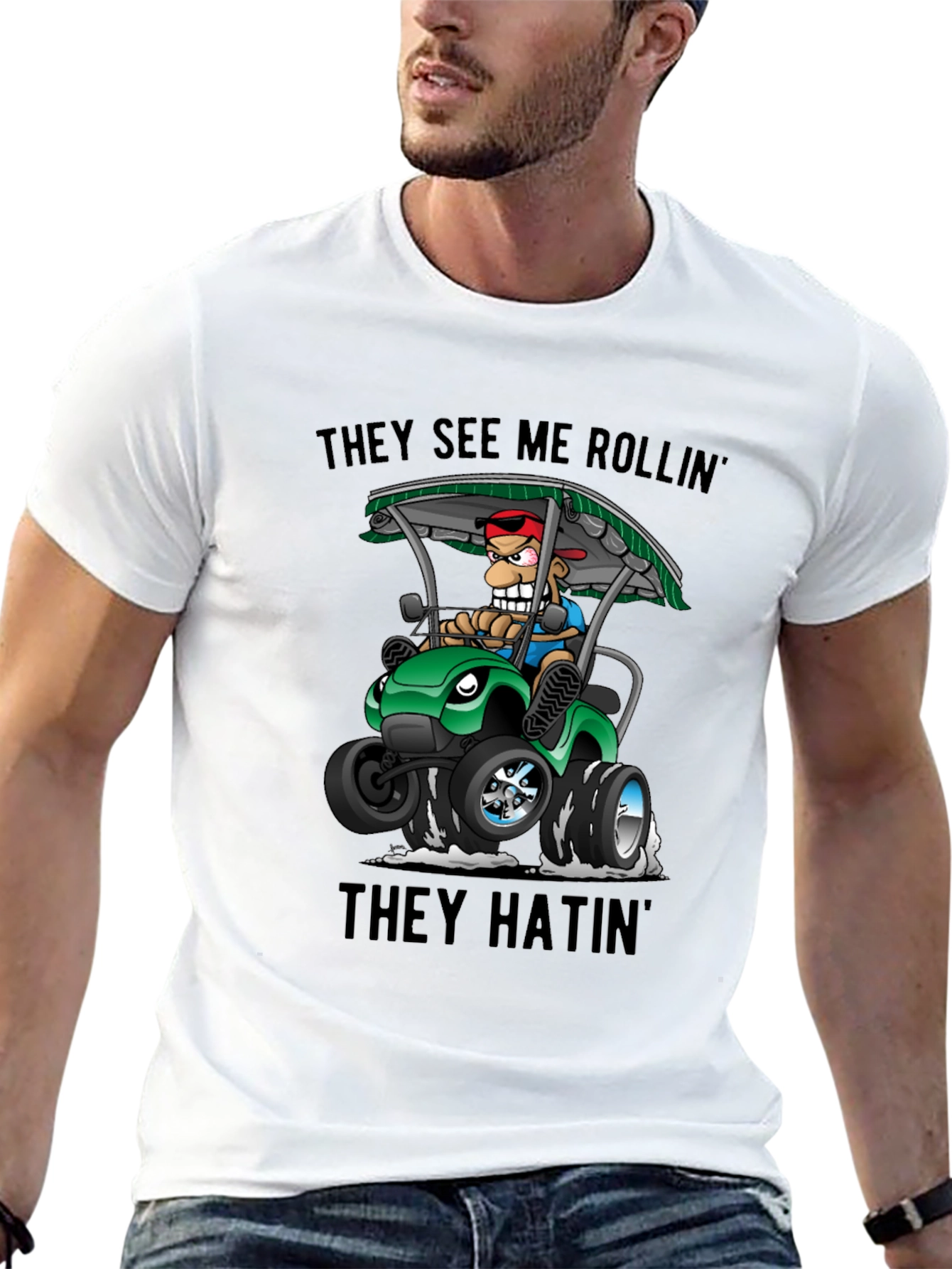 They See Me Rollin Graphic Tee