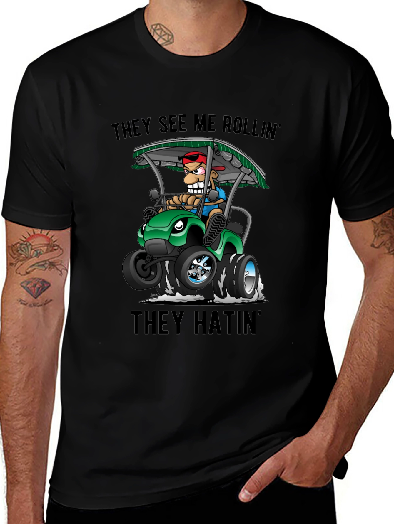 They See Me Rollin Graphic Tee