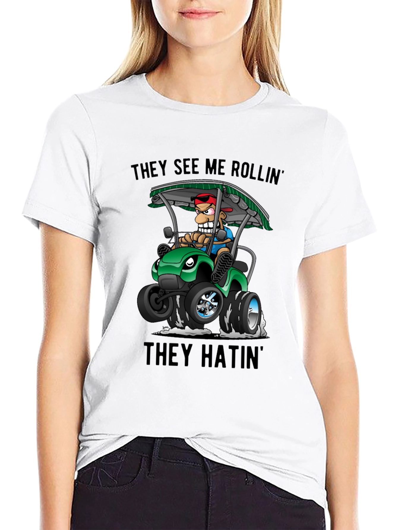 They See Me Rollin Graphic Tee