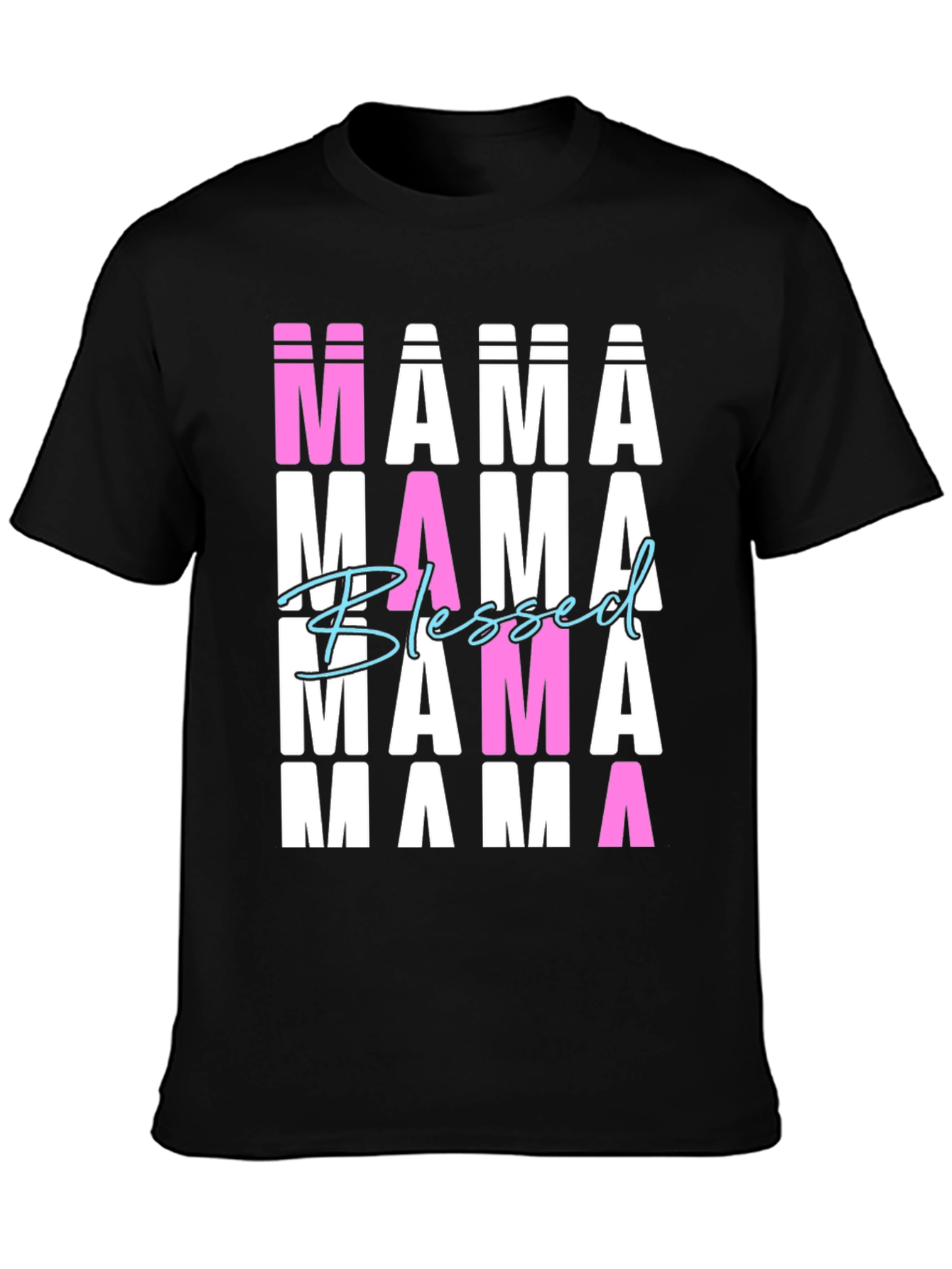 Blessed Mama T-Shirt Graphic Tee