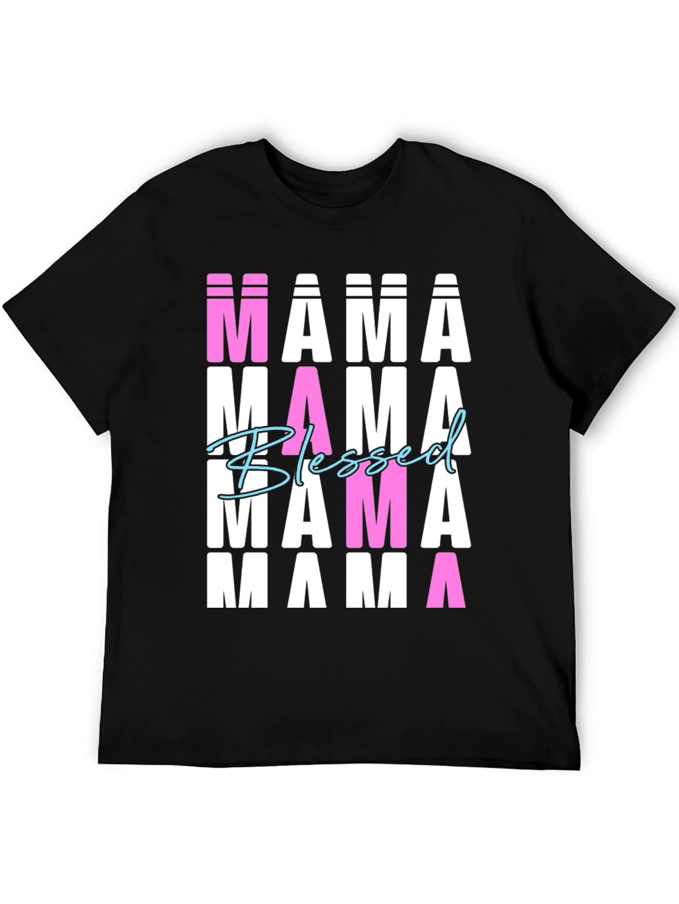 Blessed Mama T-Shirt Graphic Tee