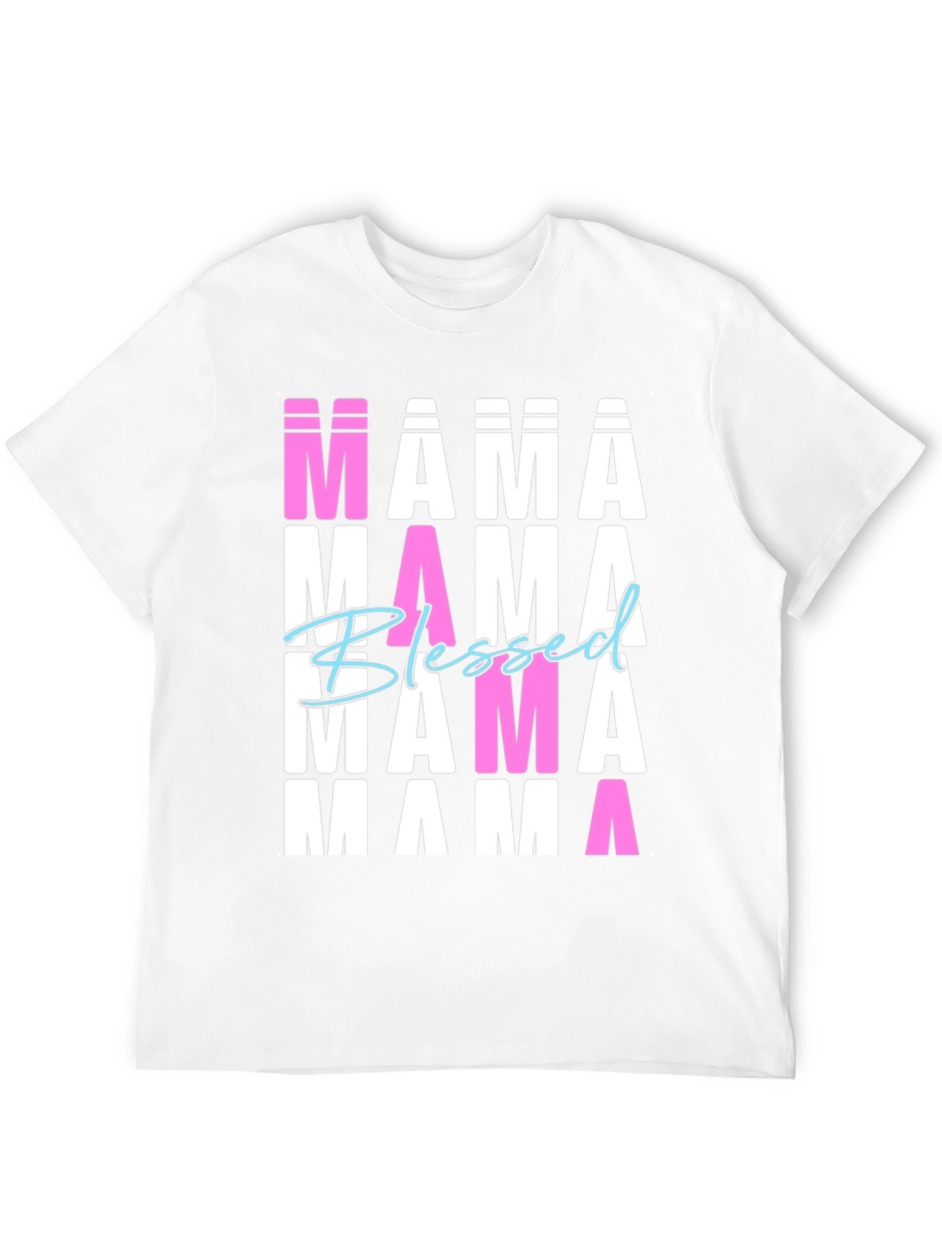 Blessed Mama T-Shirt Graphic Tee