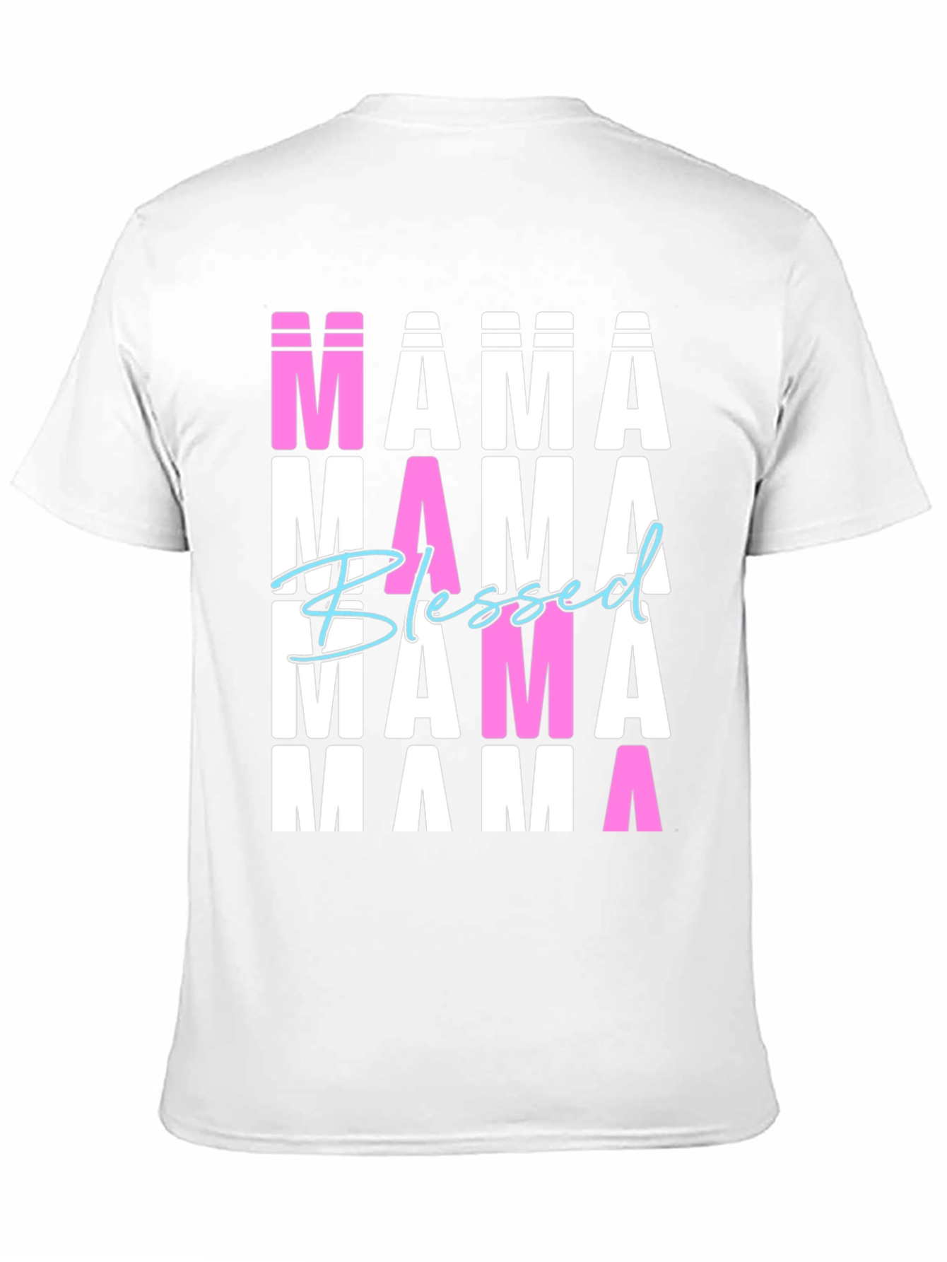 Blessed Mama T-Shirt Graphic Tee