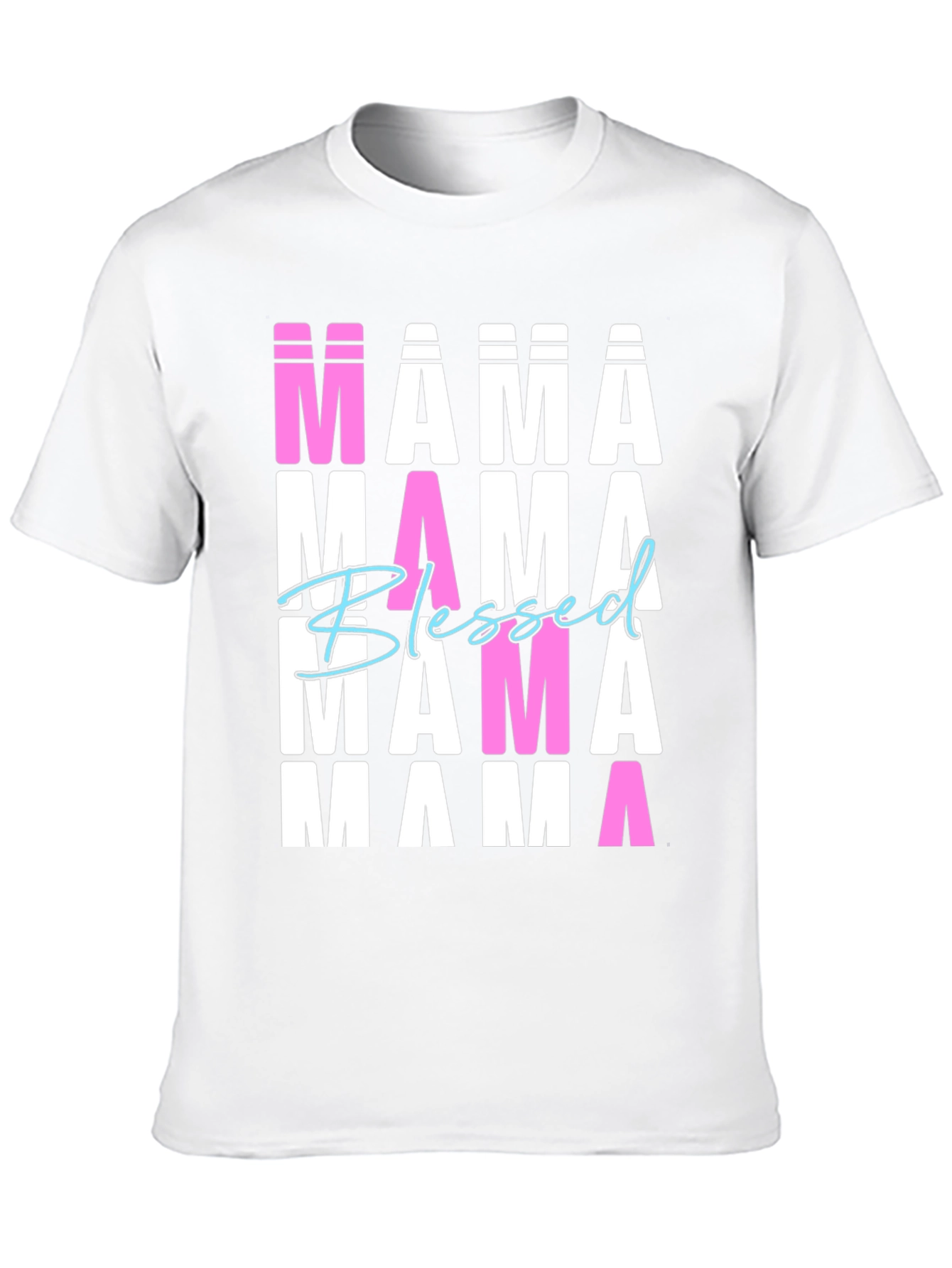Blessed Mama T-Shirt Graphic Tee