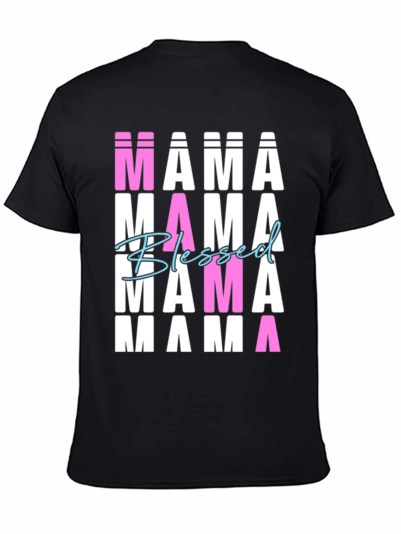 Blessed Mama T-Shirt Graphic Tee