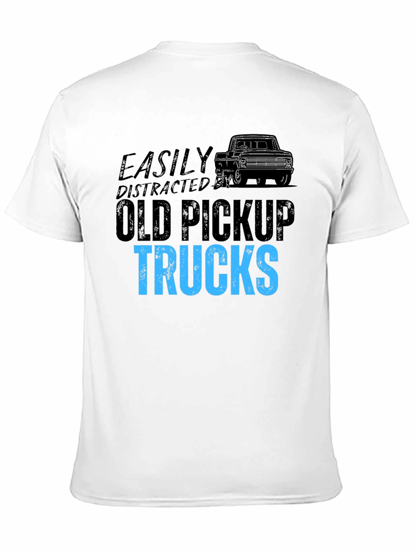 Easily Distracted Old Pickup Trucks Graphic Tee