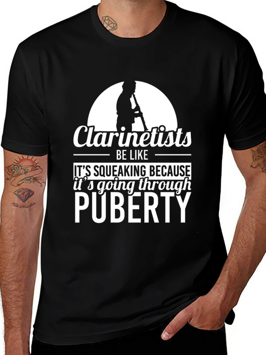Clarinets Be Like Funny Musician T-Shirt
