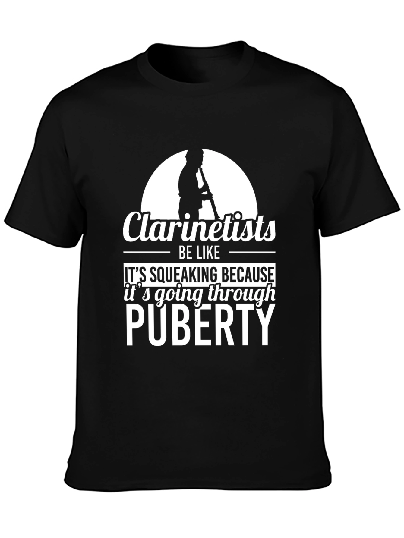 Clarinets Be Like Funny Musician T-Shirt