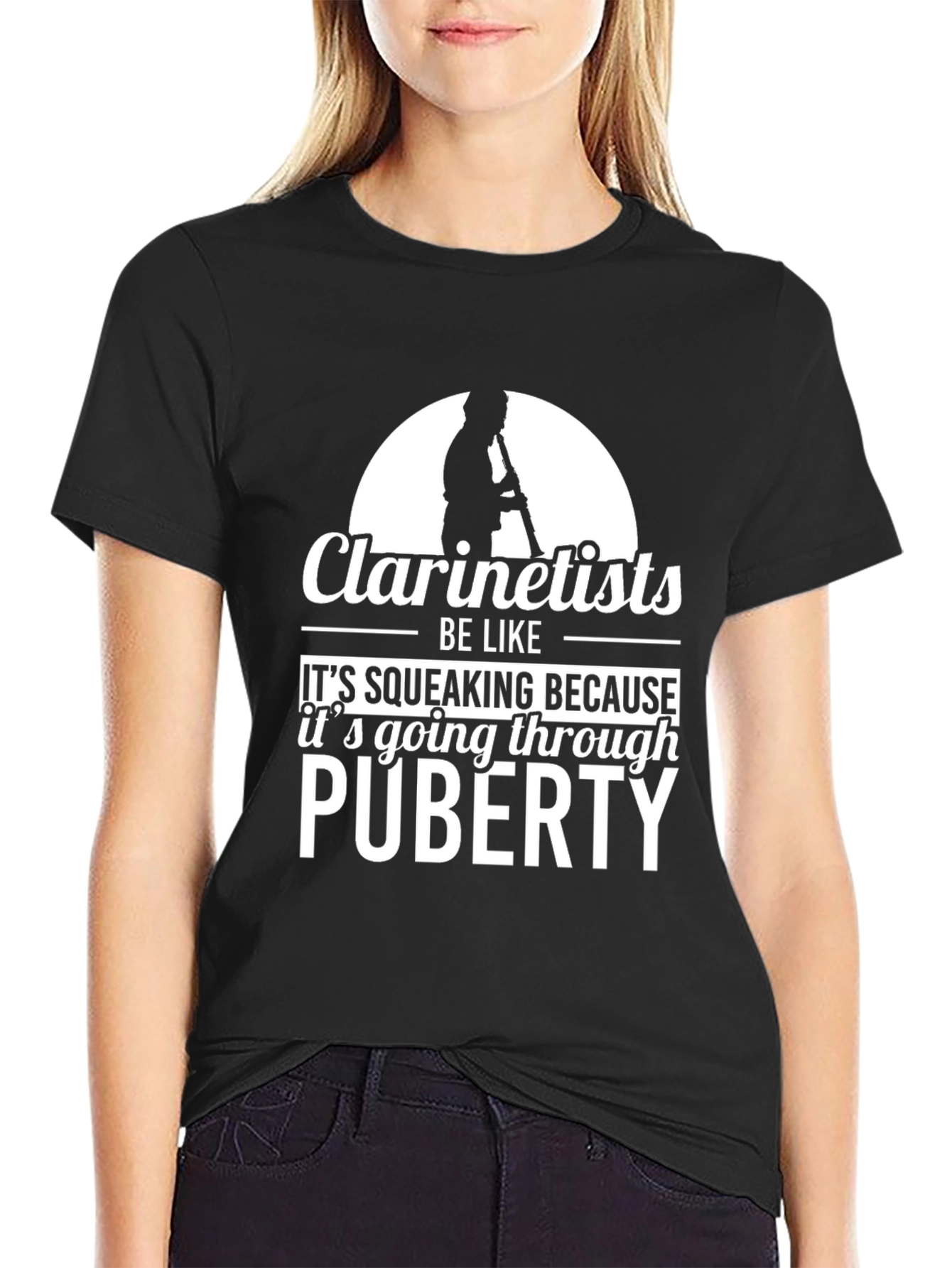 Clarinets Be Like Funny Musician T-Shirt