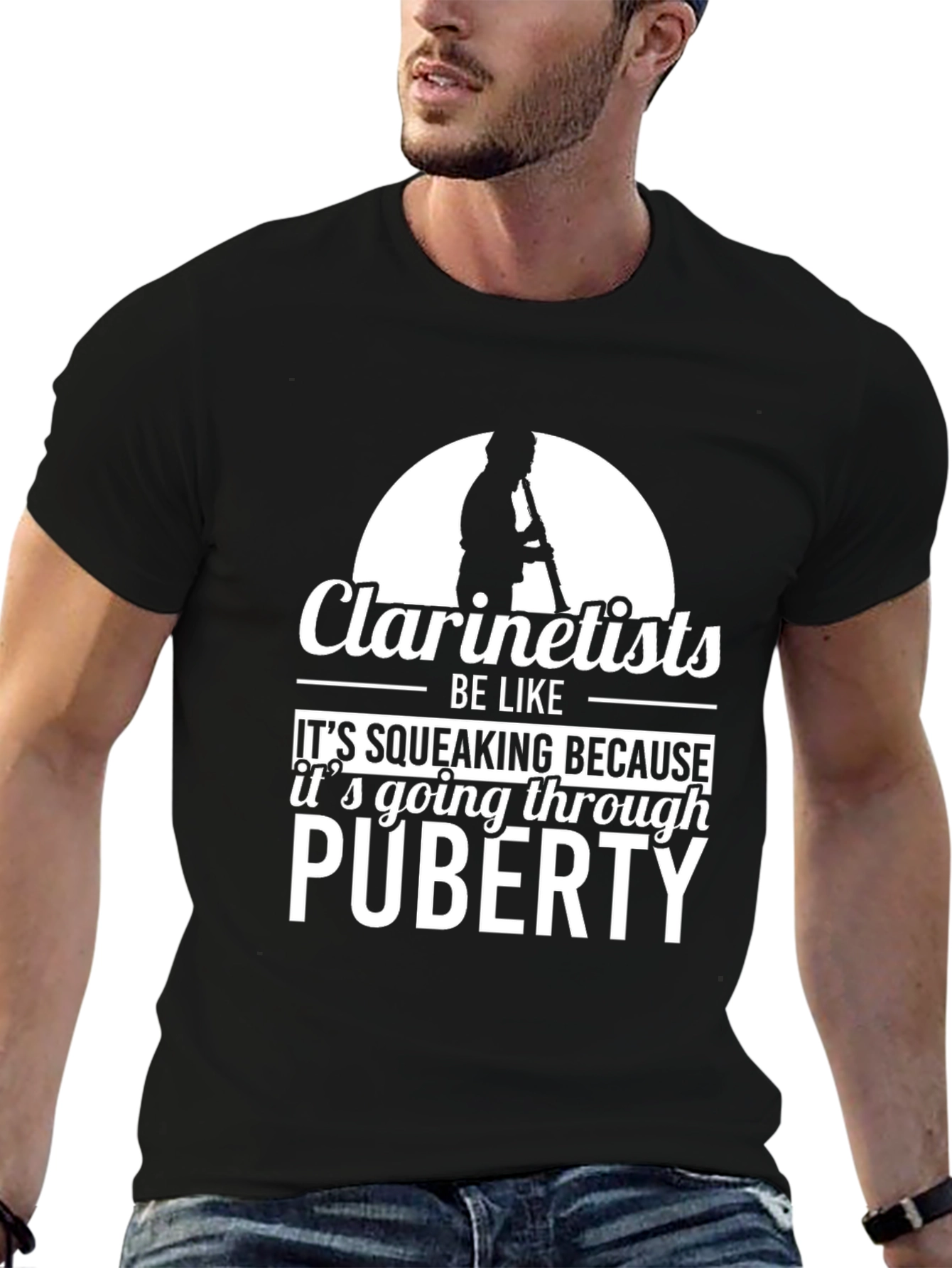 Clarinets Be Like Funny Musician T-Shirt