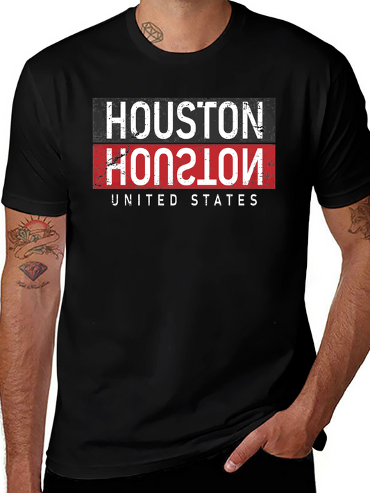 Houston United States Graphic Print Tee
