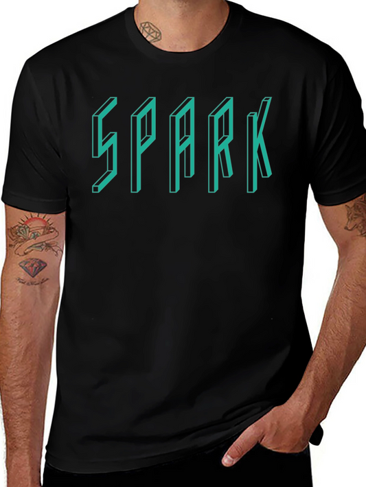 SPARK T-Shirt - Modern Geometric Design