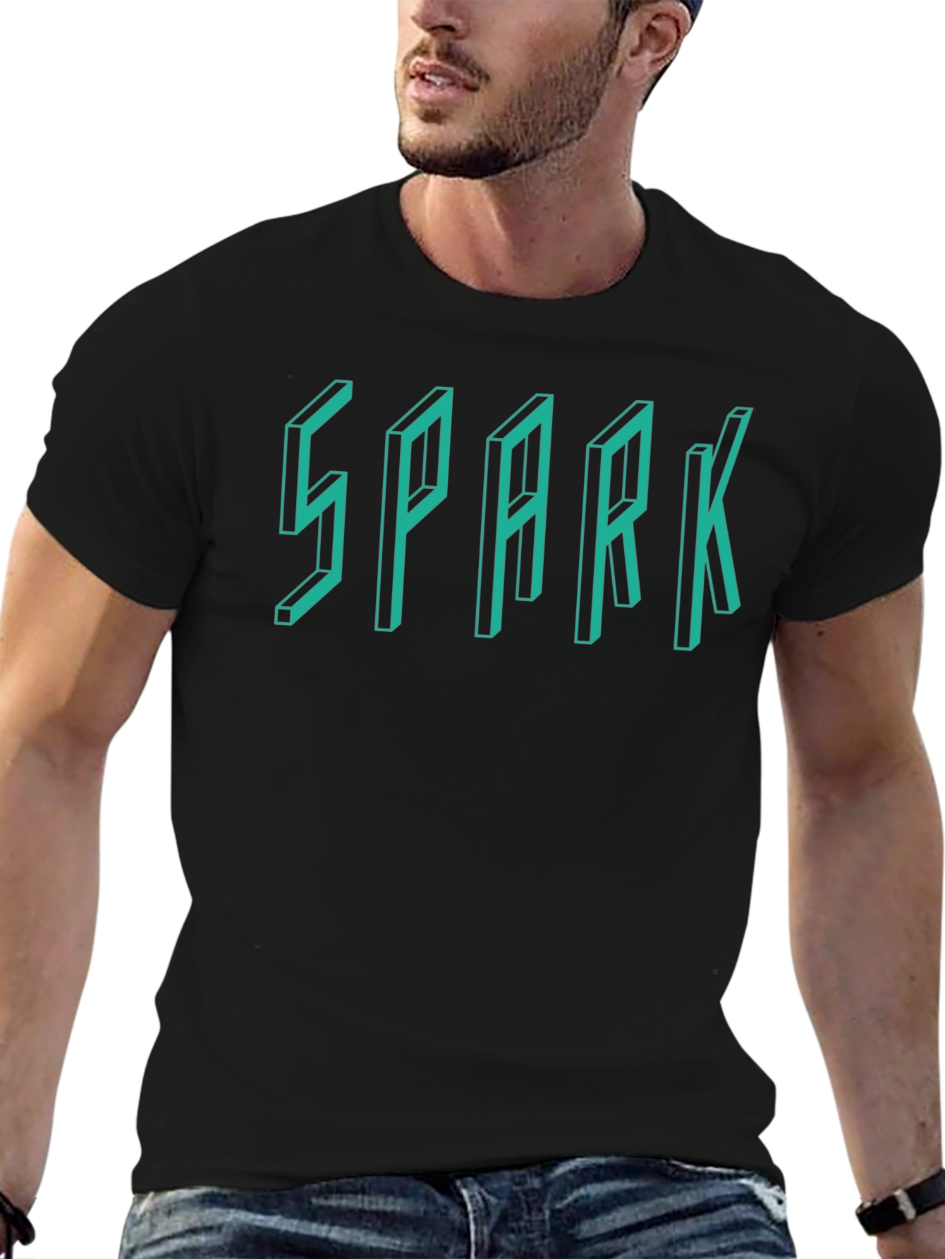 SPARK T-Shirt - Modern Geometric Design