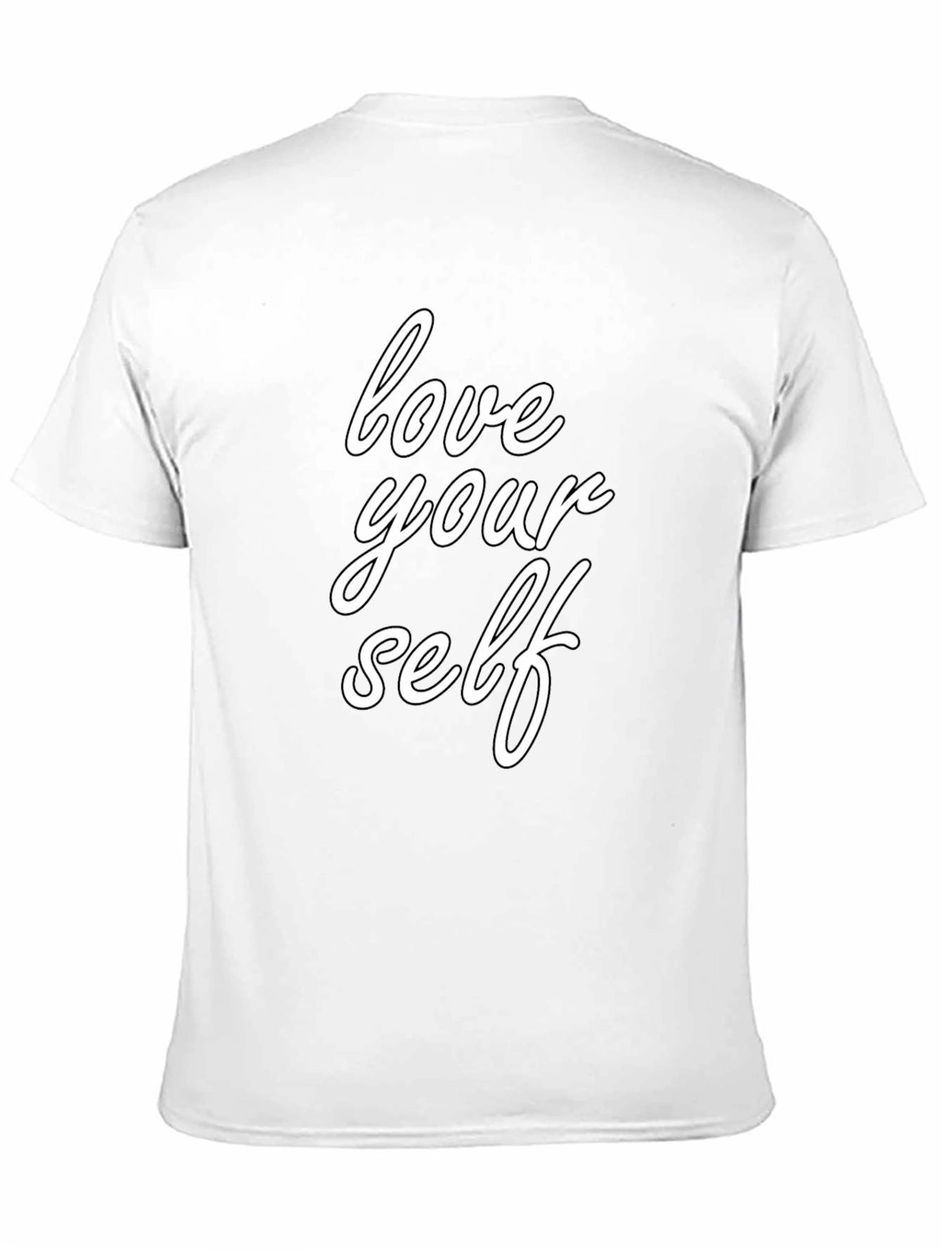 Love Yourself Graphic Tee - Stylish Black T-Shirt