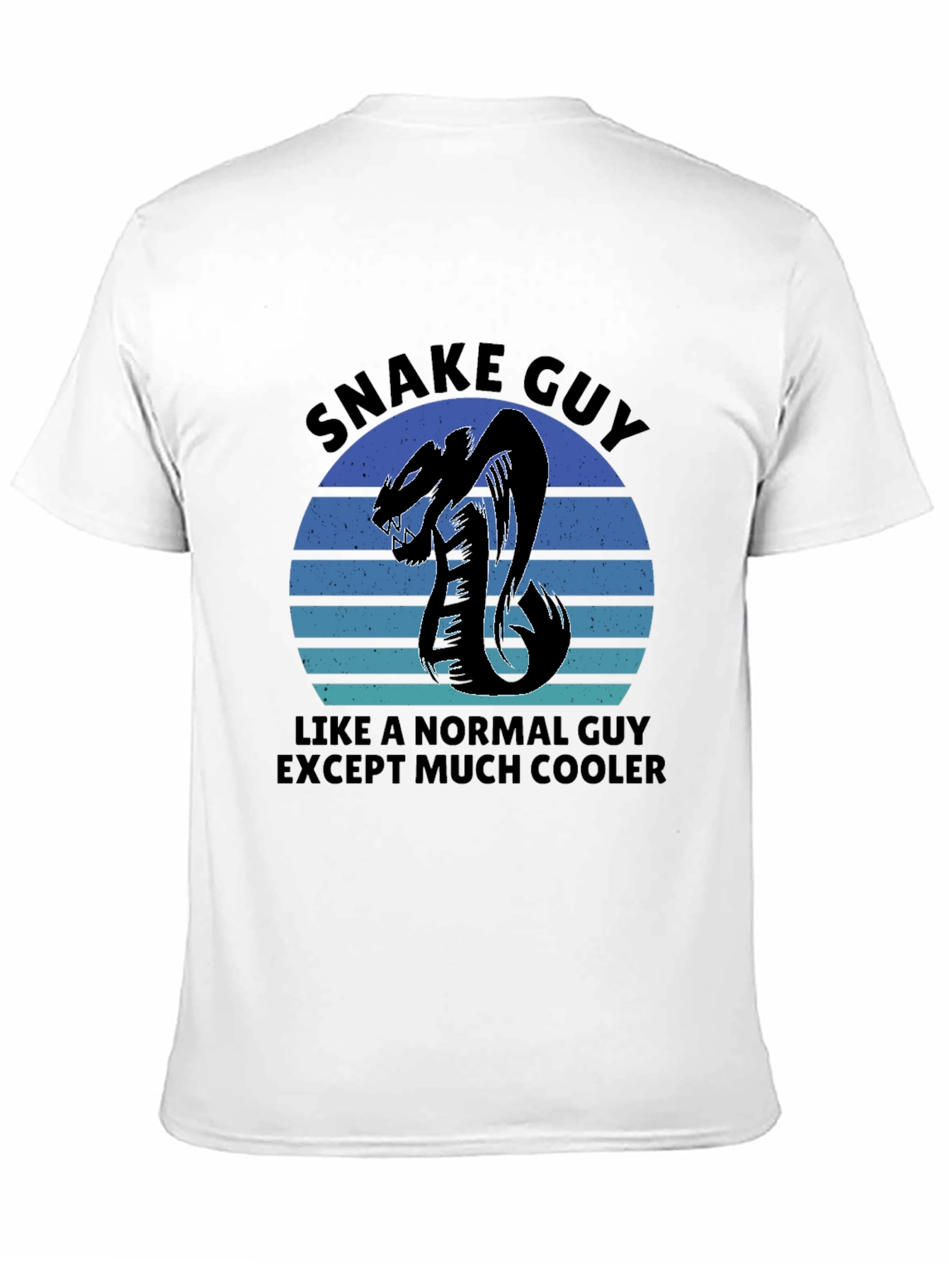Snake Guy Graphic T-Shirt - Cool & Unique Design