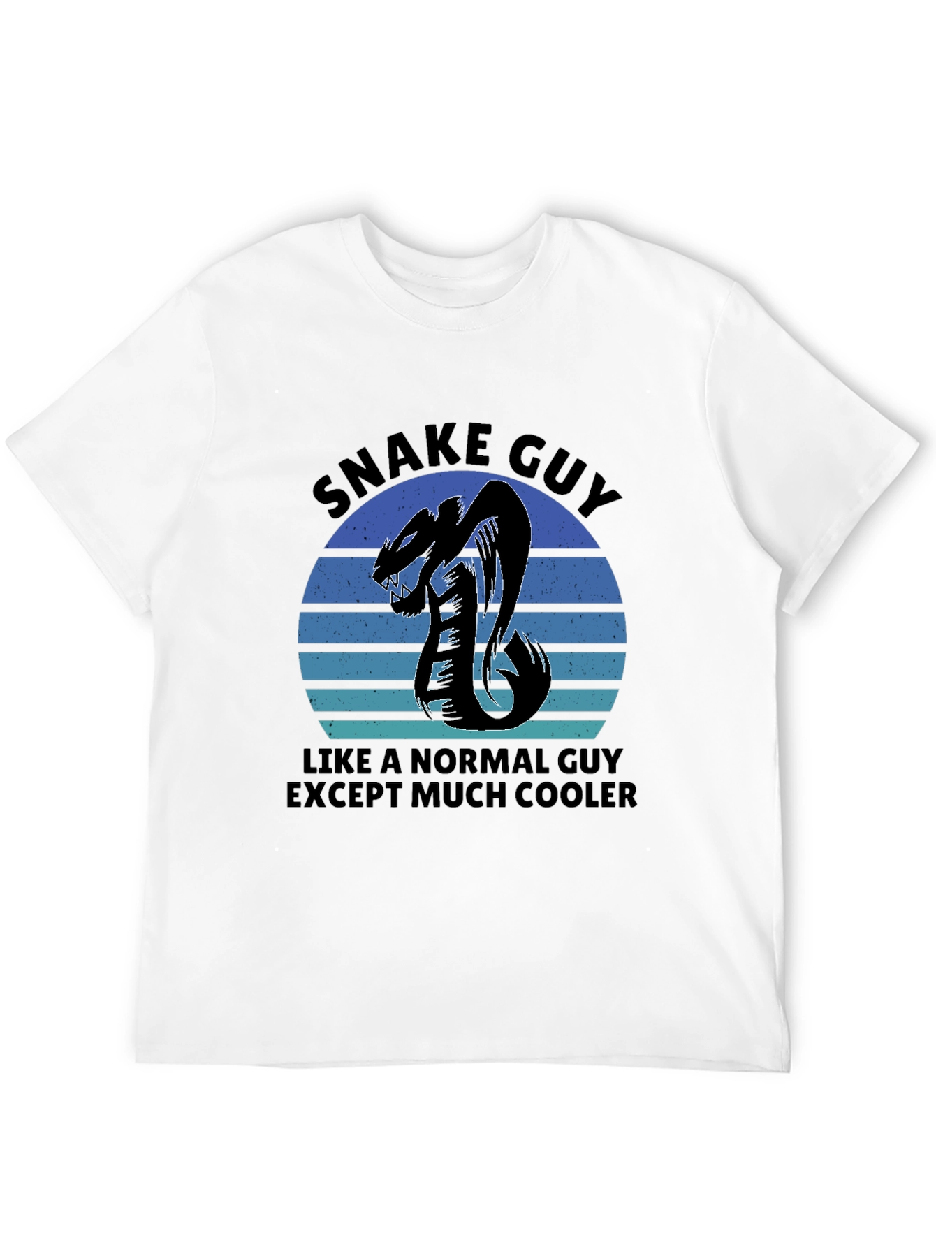 Snake Guy Graphic T-Shirt - Cool & Unique Design