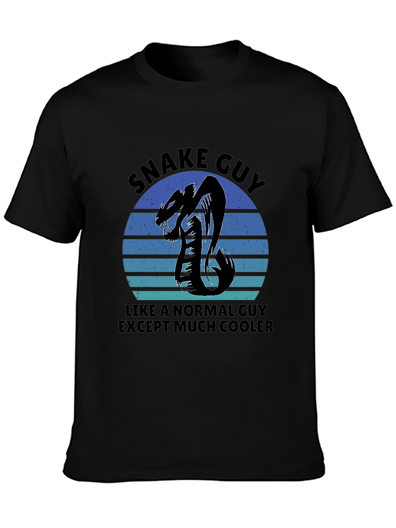 Snake Guy Graphic T-Shirt - Cool & Unique Design