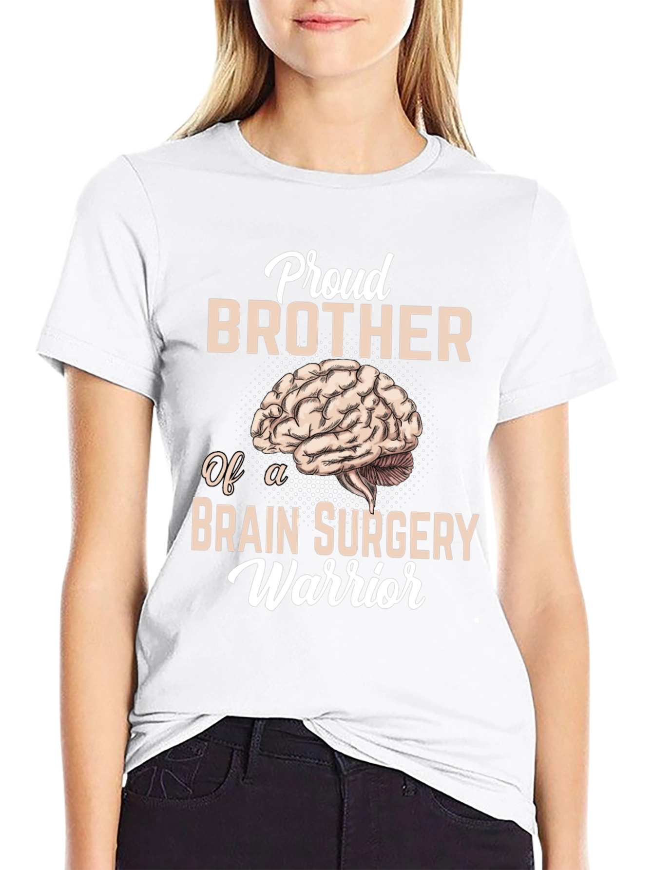 Proud Brother Brain Surgery Warrior T-Shirt