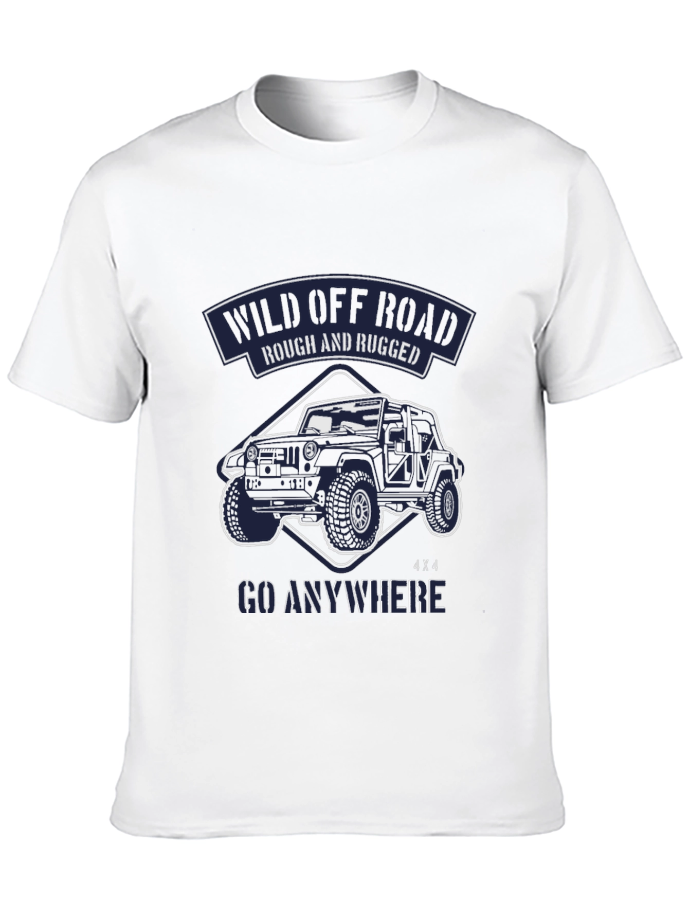 Wild Off Road T-Shirt 4x4 Go Anywhere