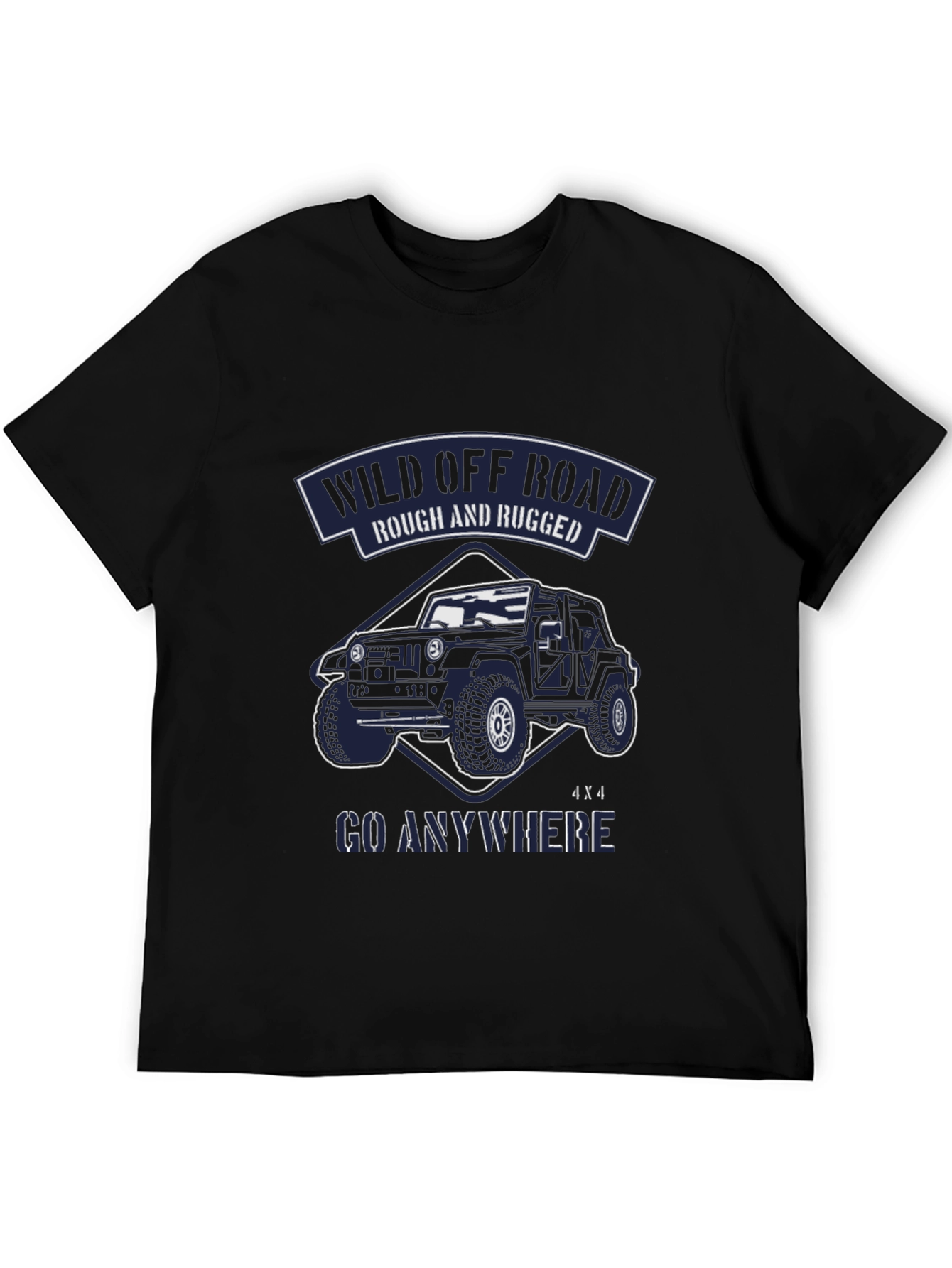 Wild Off Road T-Shirt 4x4 Go Anywhere