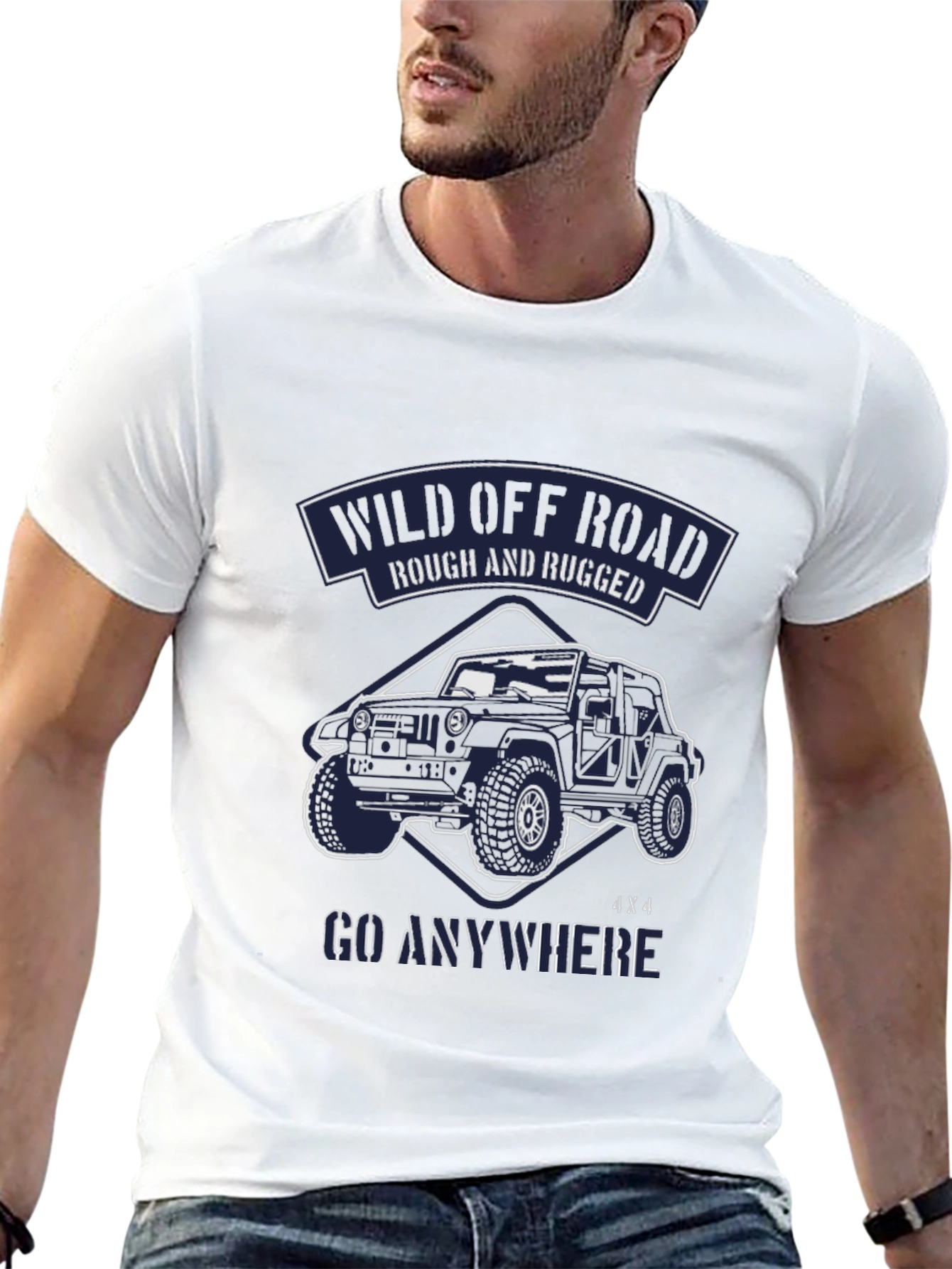 Wild Off Road T-Shirt 4x4 Go Anywhere