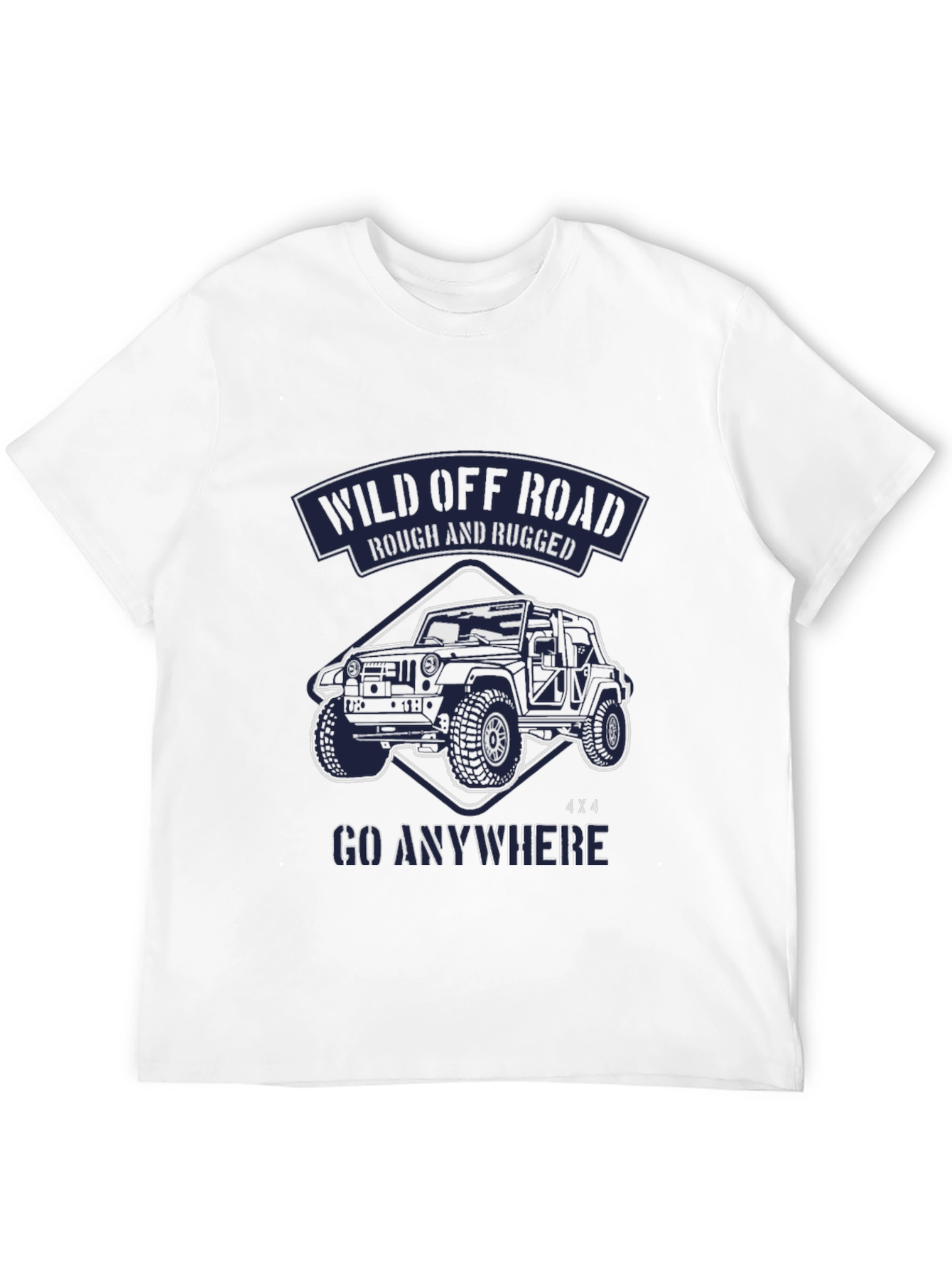 Wild Off Road T-Shirt 4x4 Go Anywhere