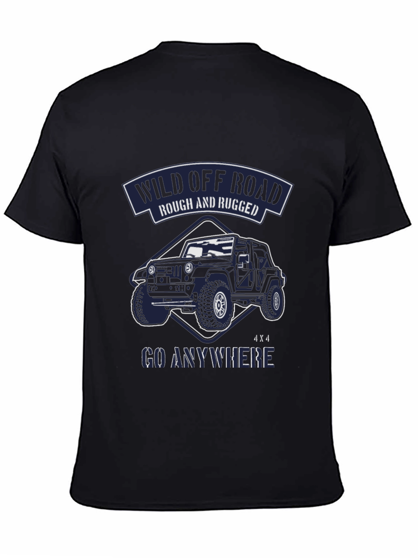 Wild Off Road T-Shirt 4x4 Go Anywhere