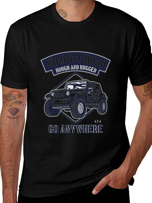 Wild Off Road T-Shirt 4x4 Go Anywhere