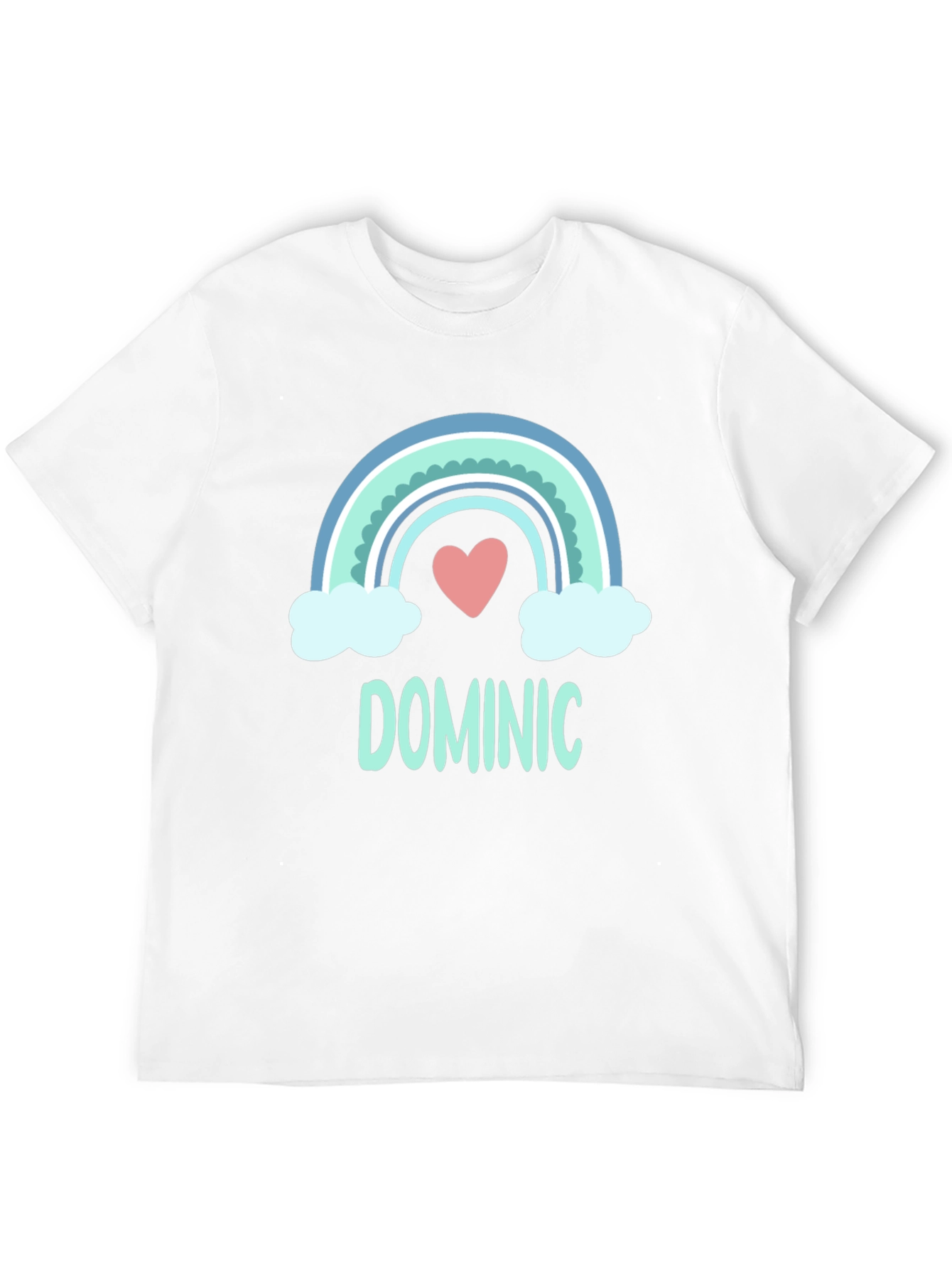Dominic Rainbow Personalized T-Shirt
