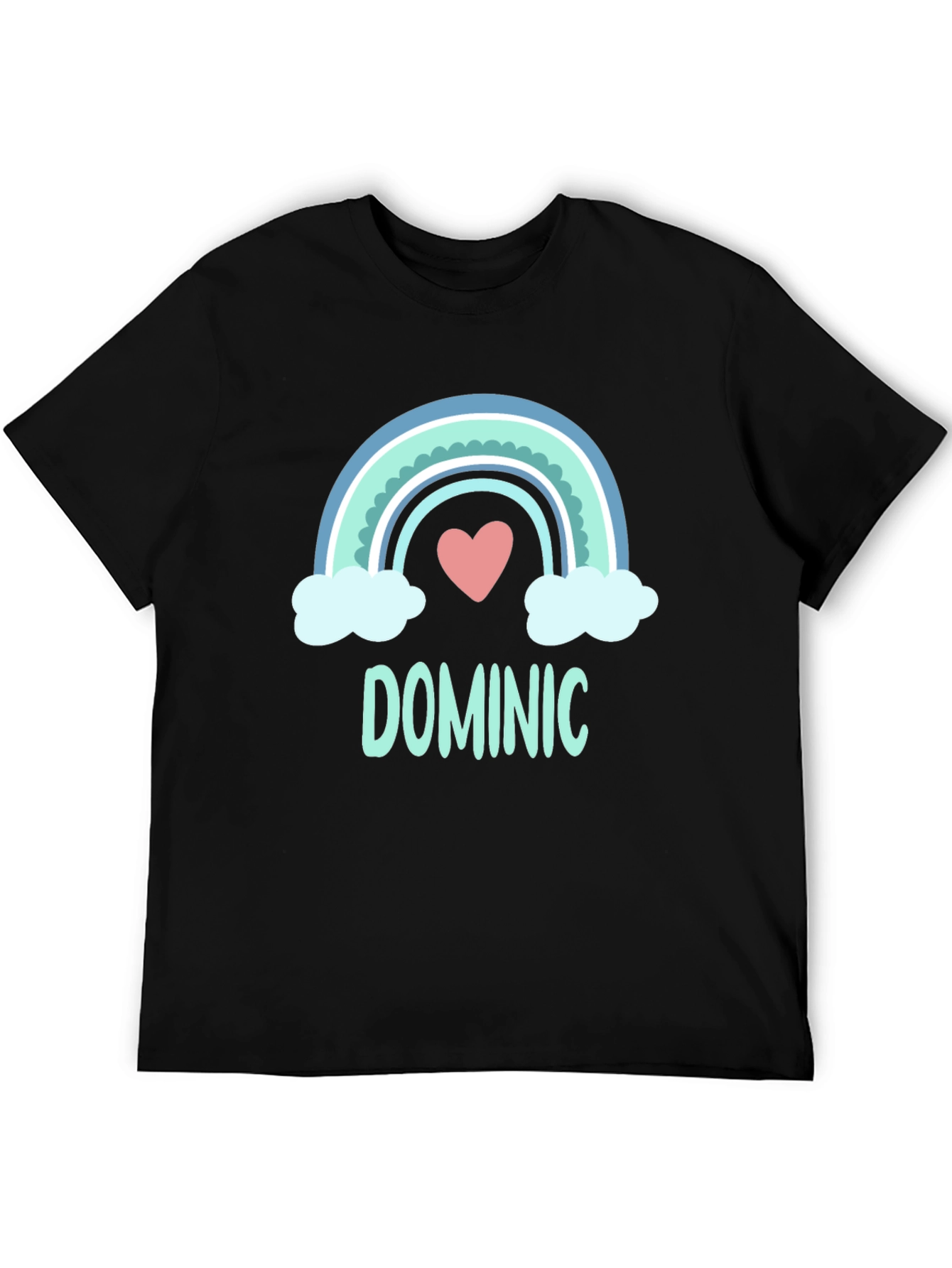 Dominic Rainbow Personalized T-Shirt
