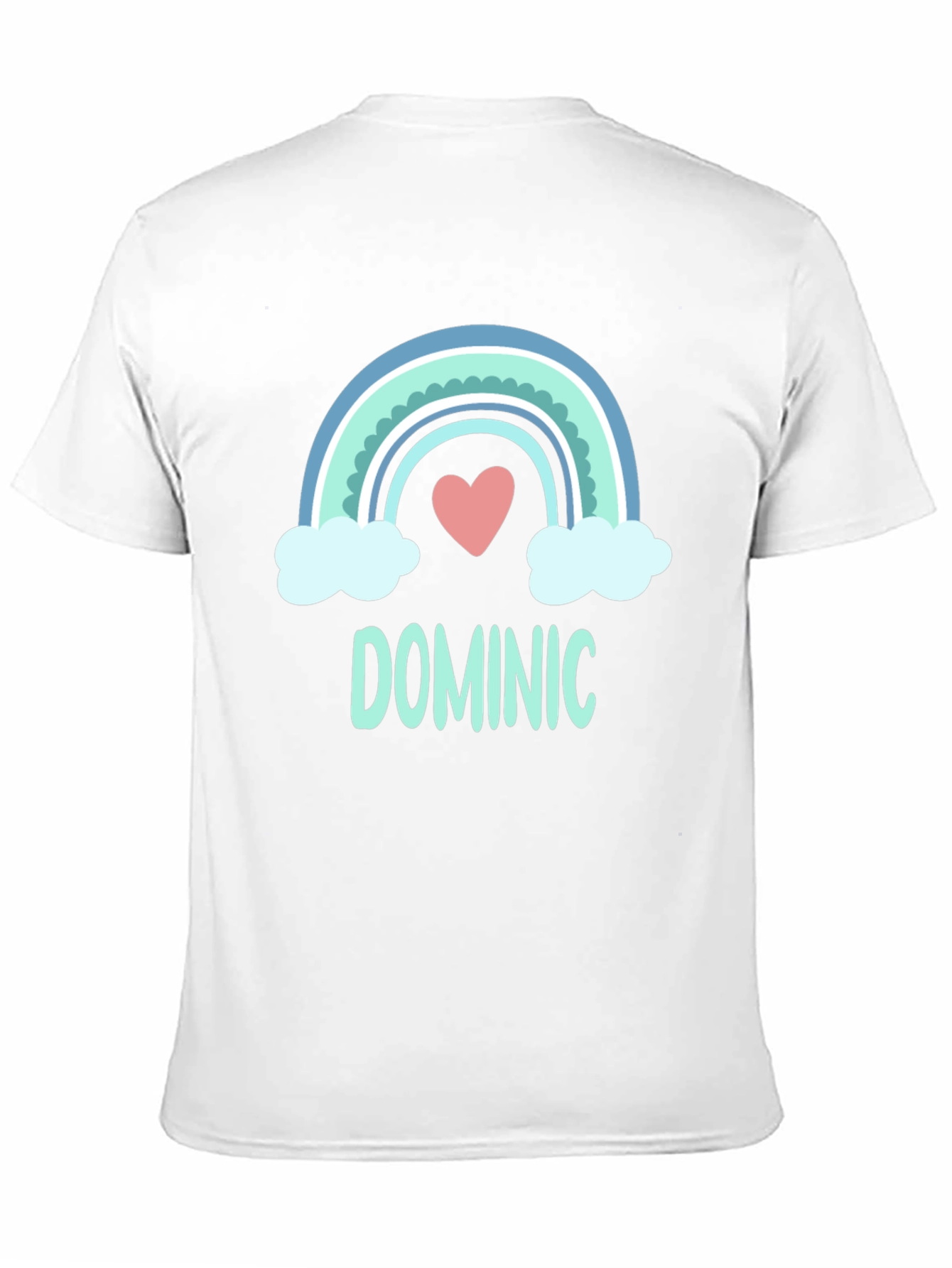 Dominic Rainbow Personalized T-Shirt