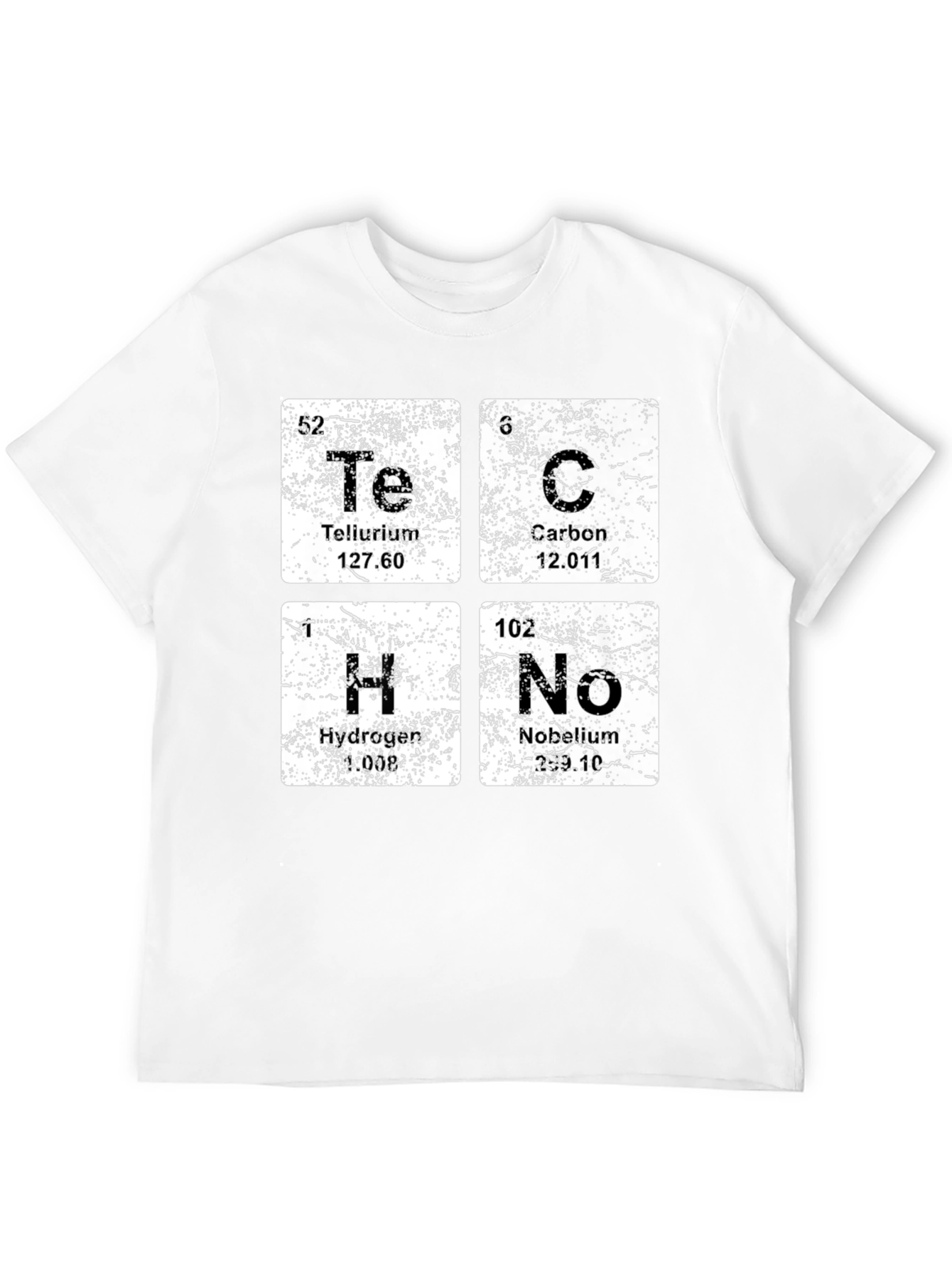 Science Periodic Table Techno T-Shirt