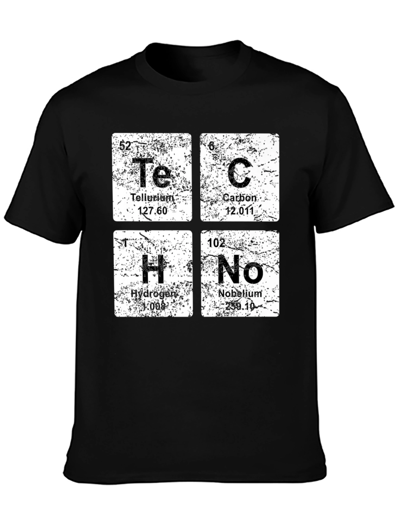 Science Periodic Table Techno T-Shirt