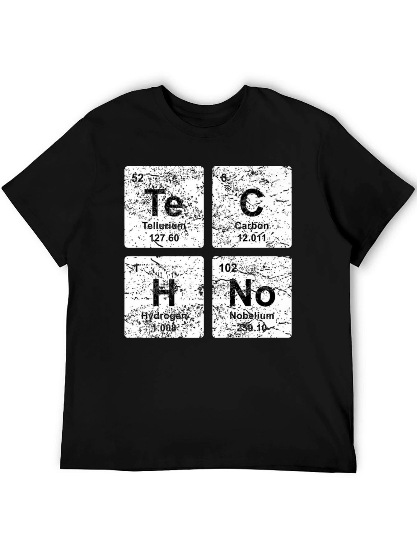 Science Periodic Table Techno T-Shirt