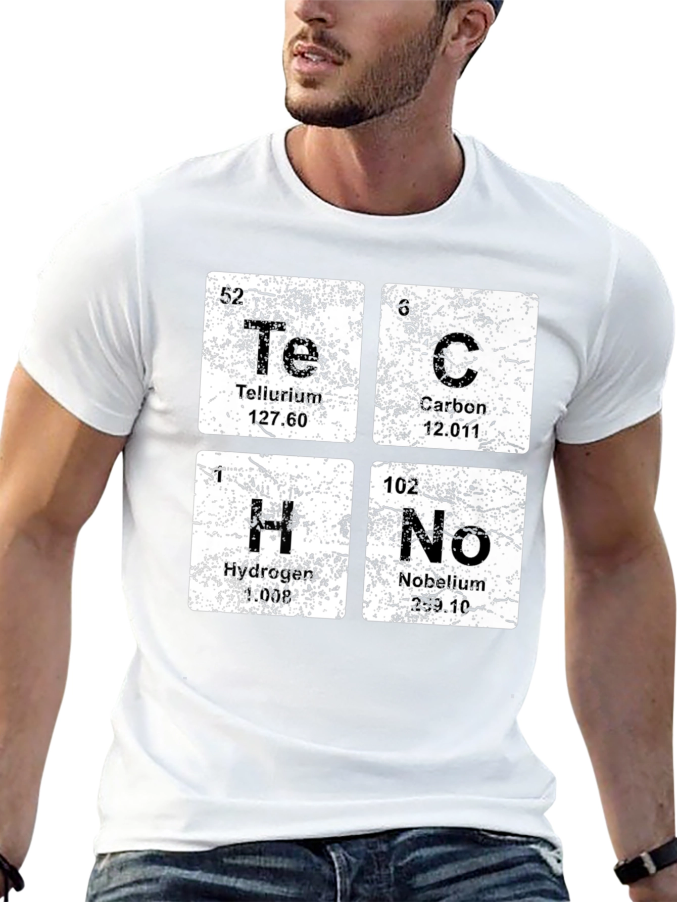 Science Periodic Table Techno T-Shirt