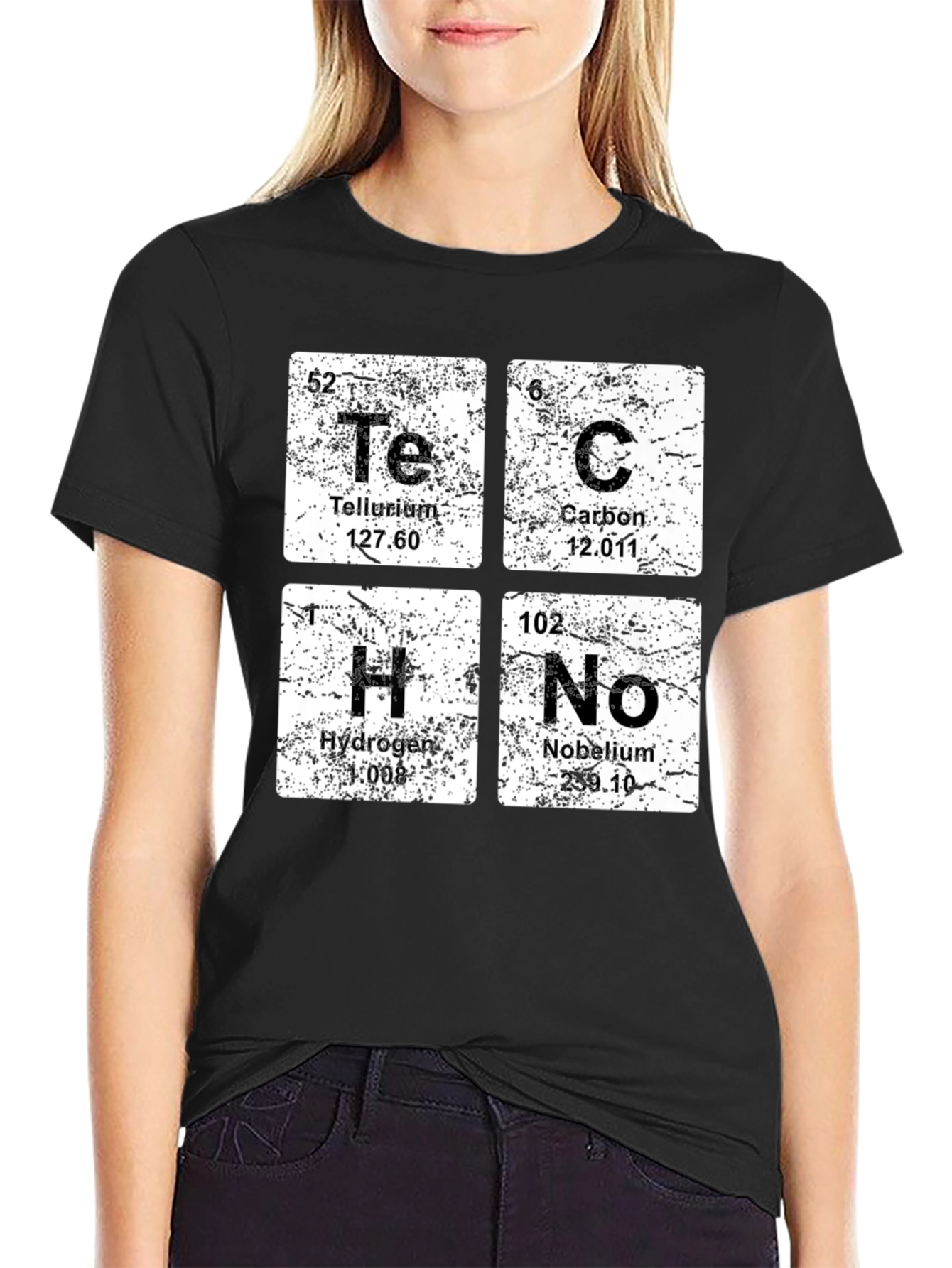 Science Periodic Table Techno T-Shirt