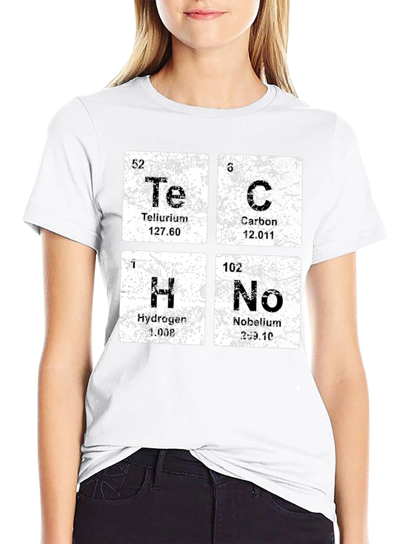 Science Periodic Table Techno T-Shirt