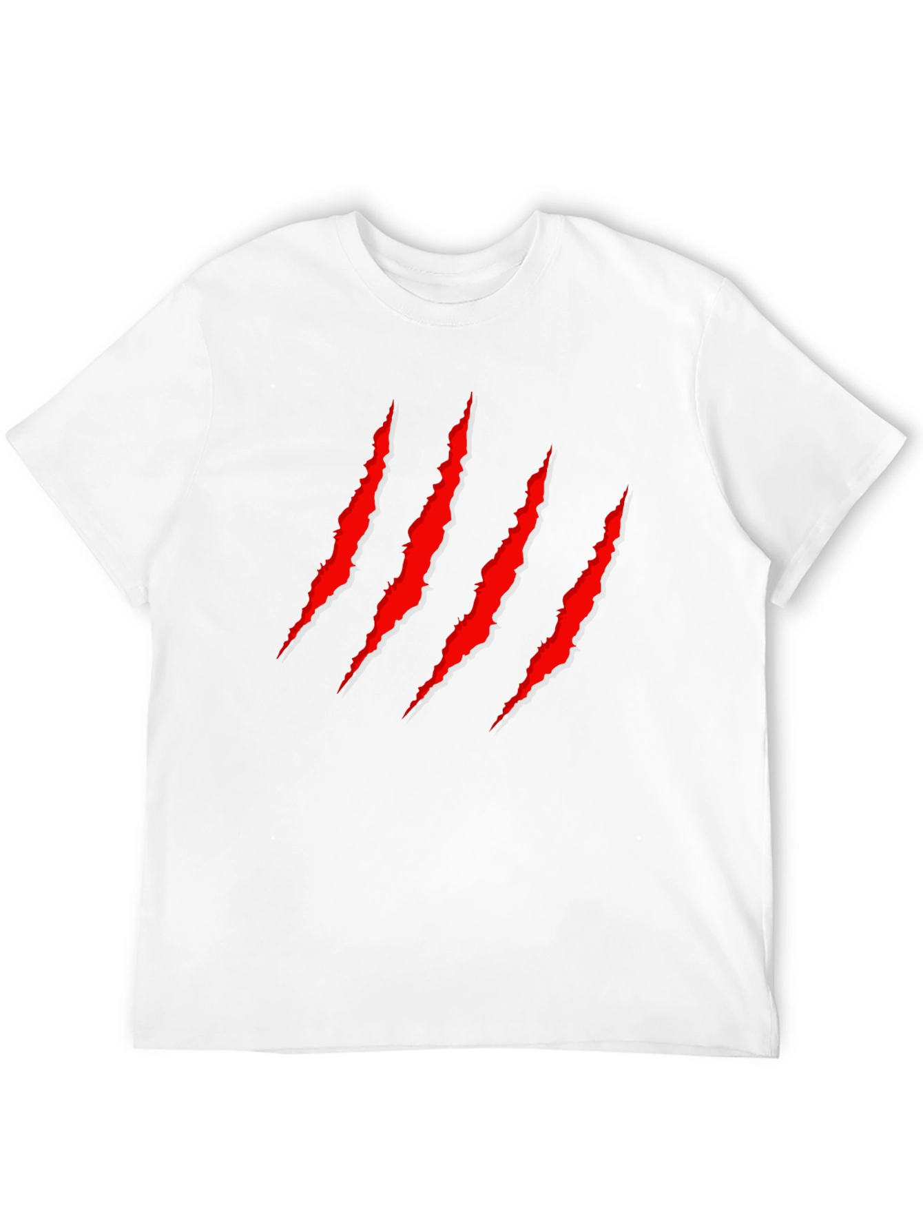 Claw Mark Graphic Tee - Black