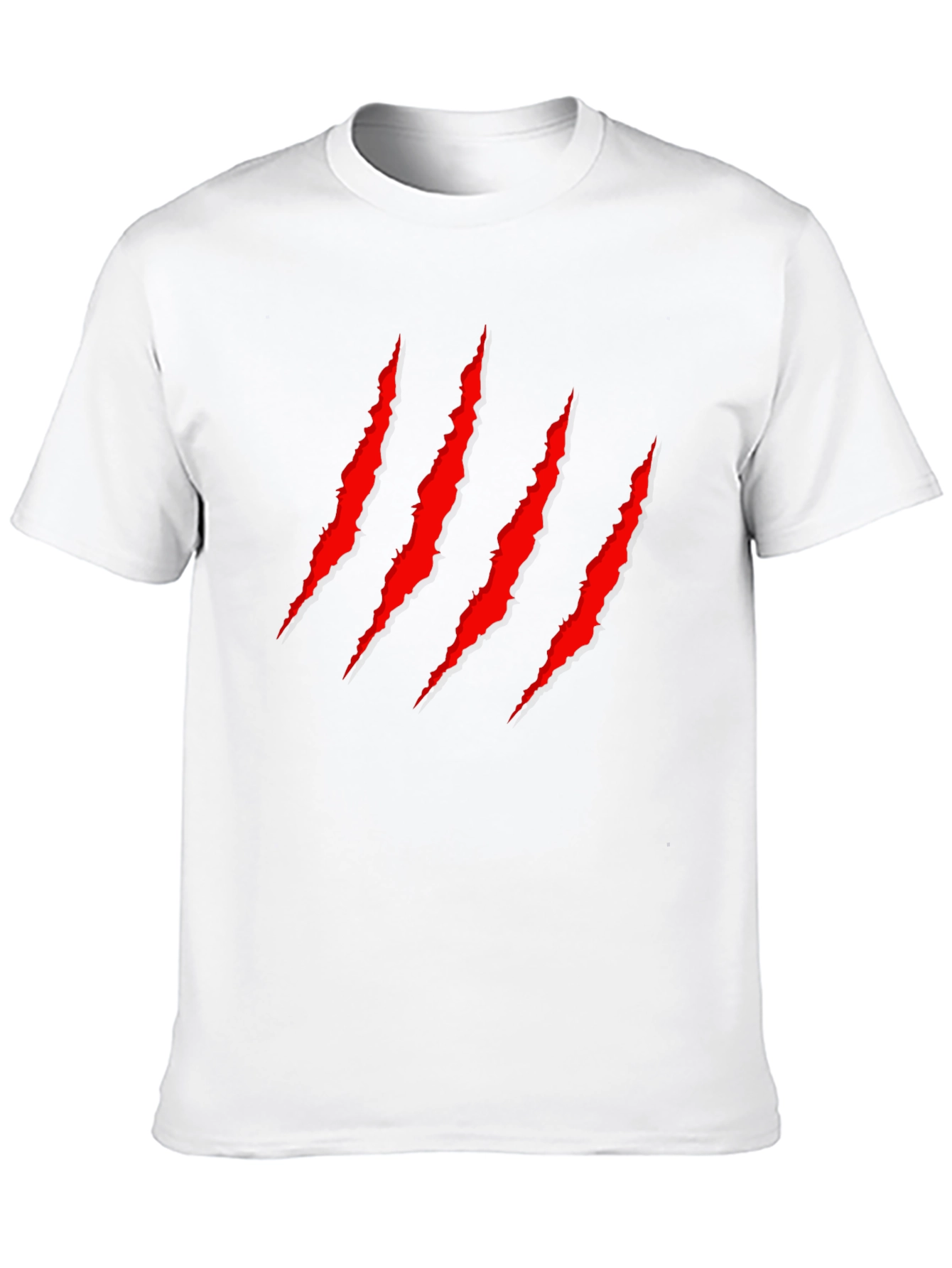 Claw Mark Graphic Tee - Black