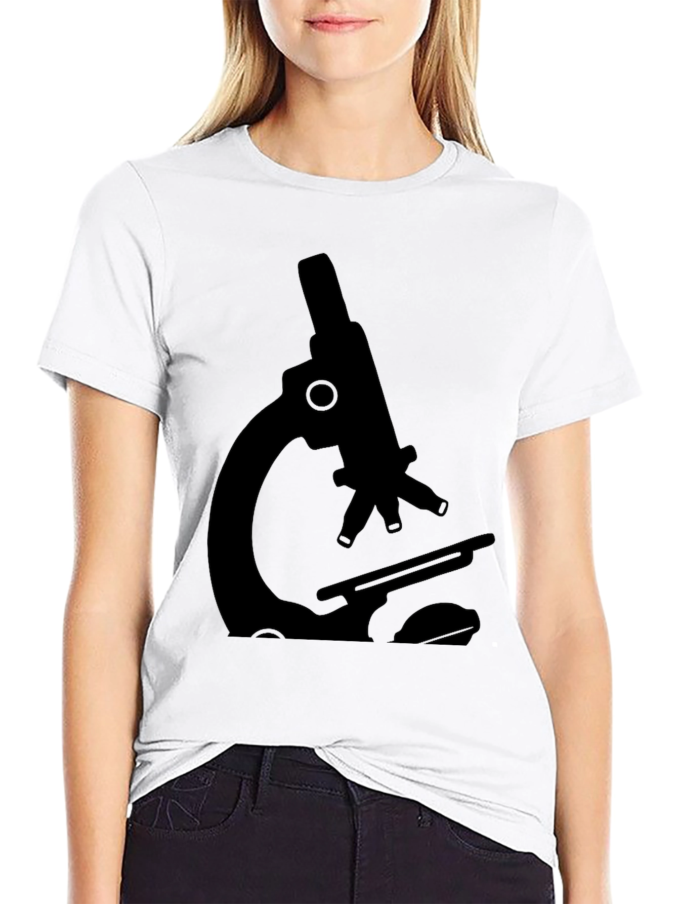 Microscope Graphic Tee - Science Style