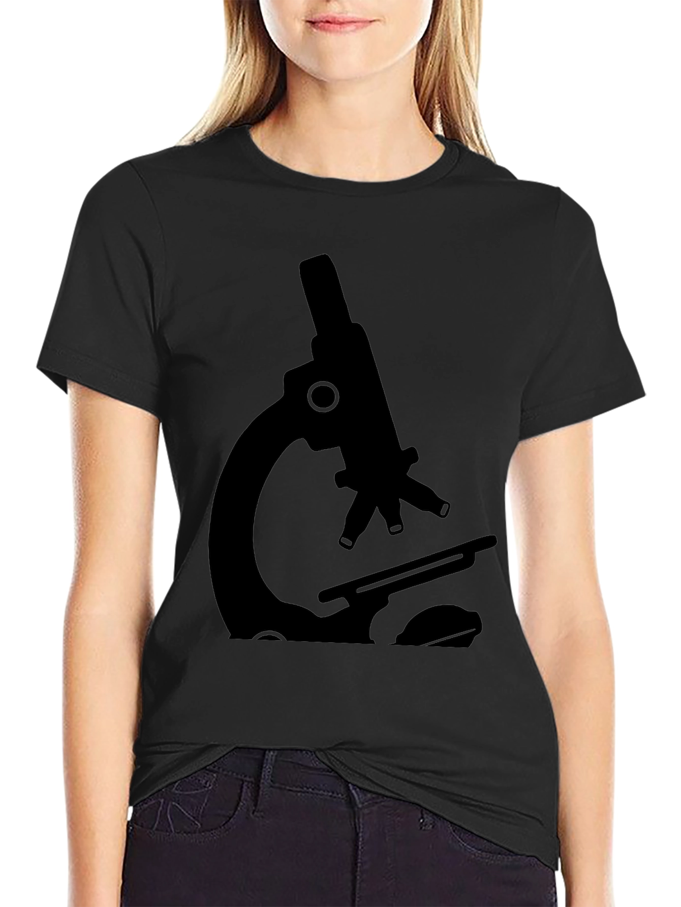 Microscope Graphic Tee - Science Style