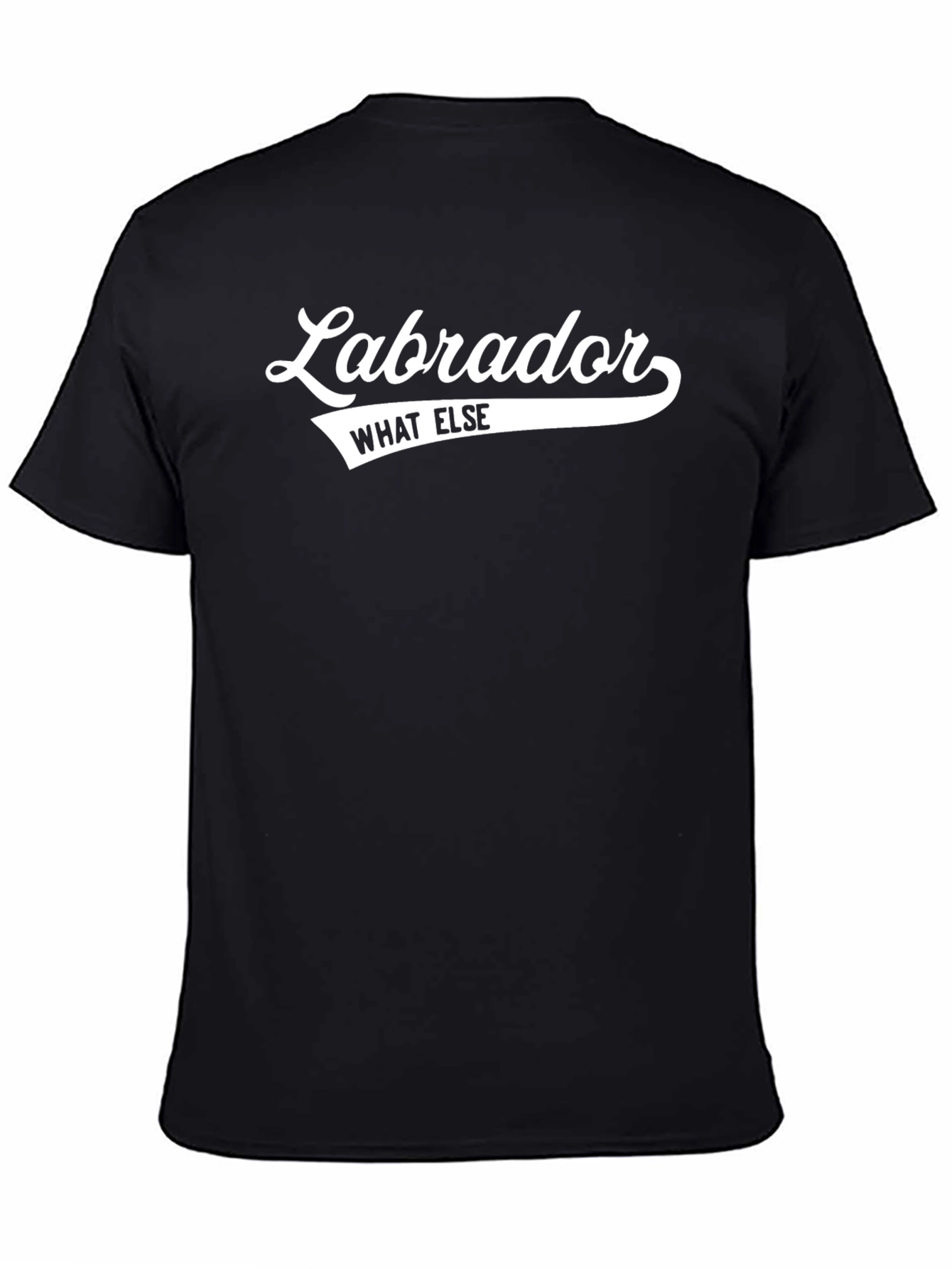 Labrador What Else Black Graphic Tee